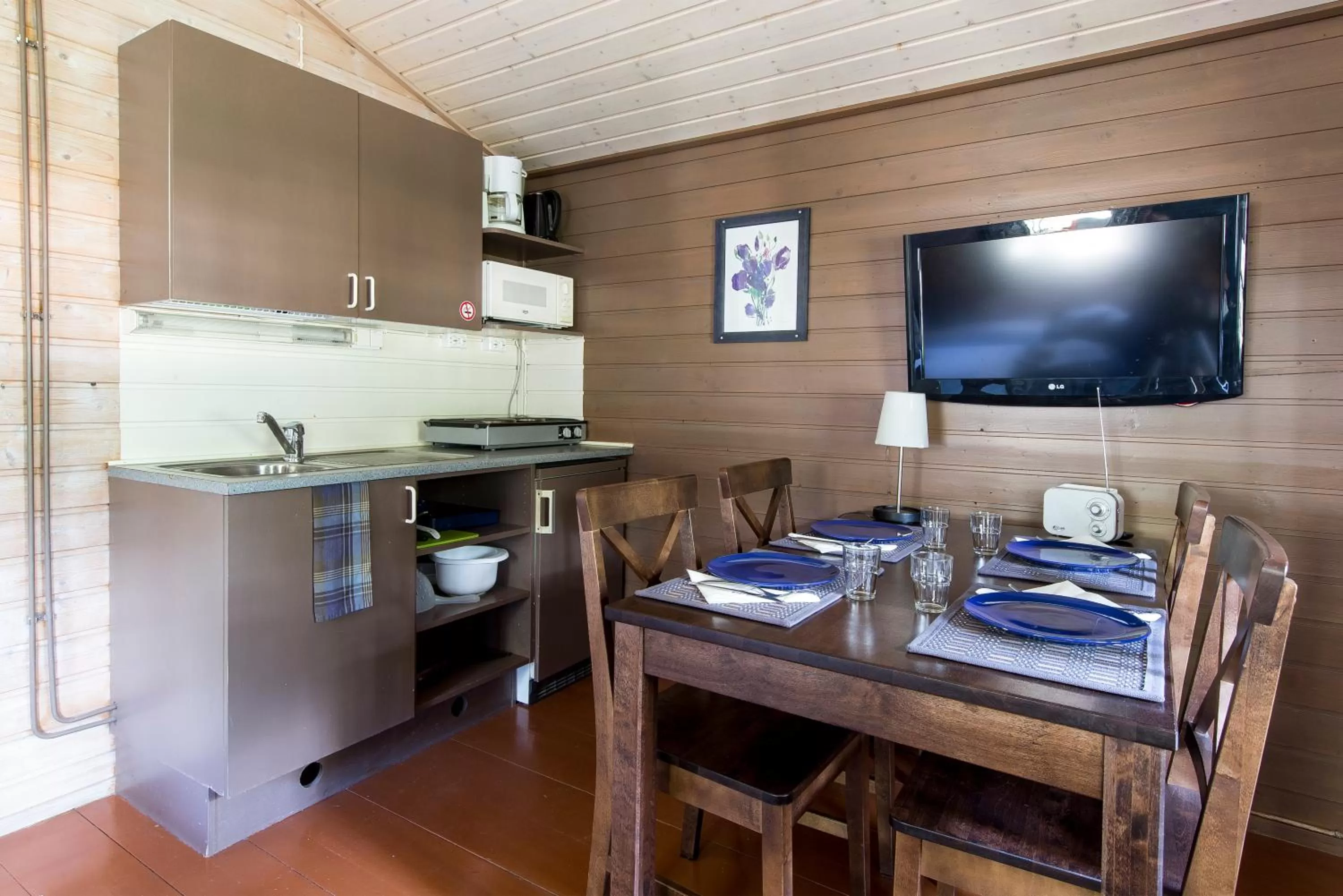 TV and multimedia in Santalahti Resort Cottages & Villas