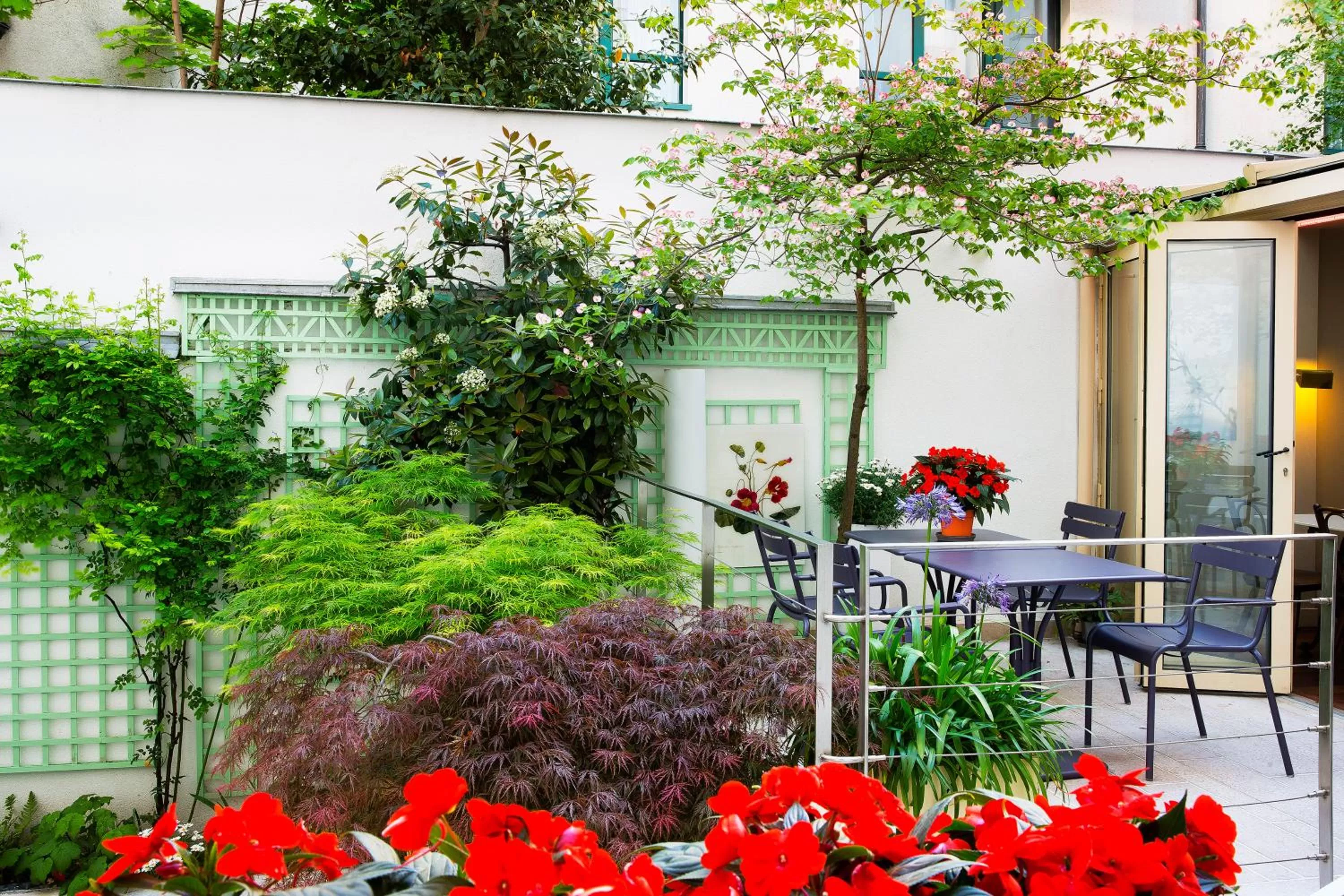 Balcony/Terrace in Hôtel Mistral