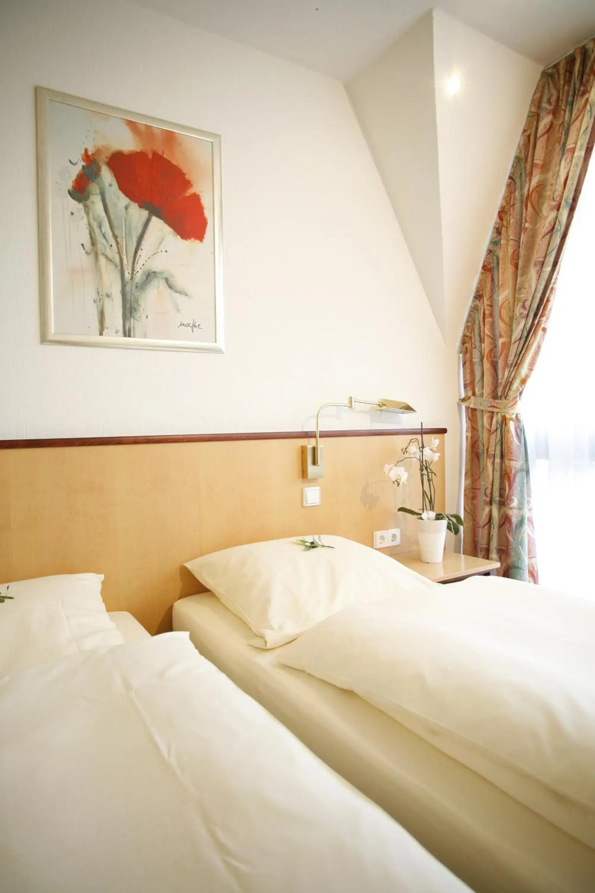 Bed in Hotel St. Pierre Bed in Hotel St. Pierre