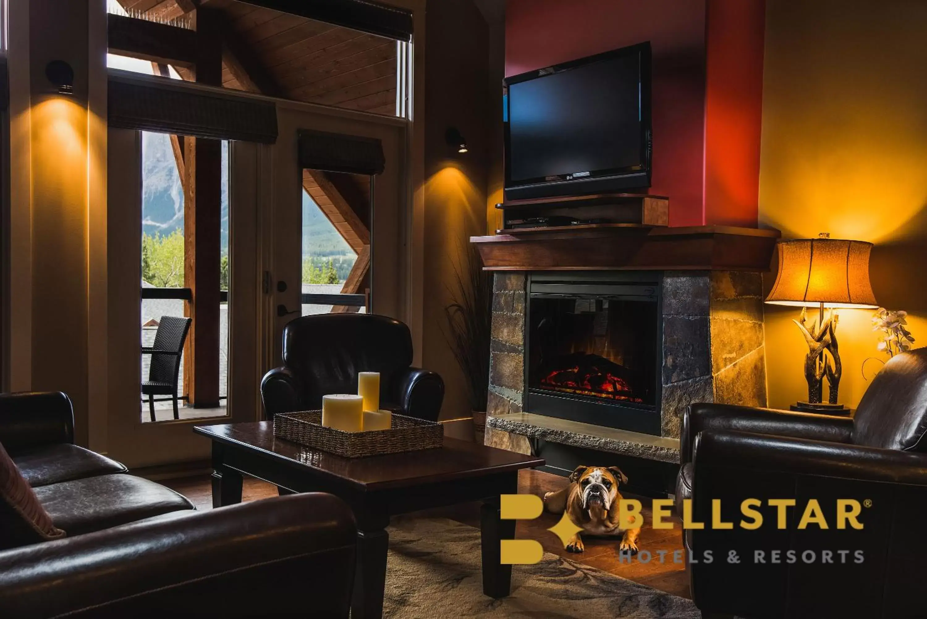 Living room in Solara Resort by Bellstar Hotels