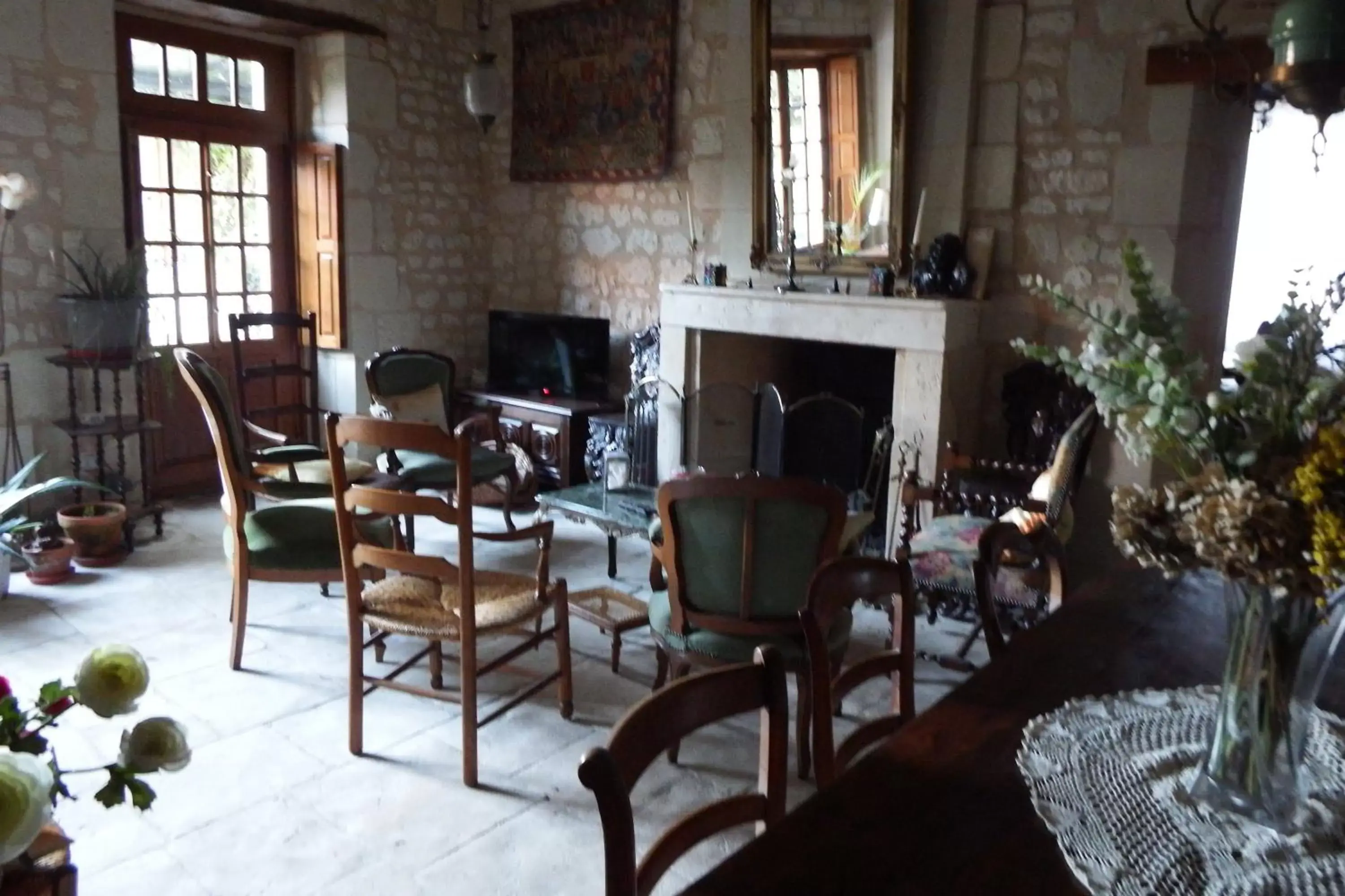 Seating Area in Chez Florence et Sylvain de Loudun