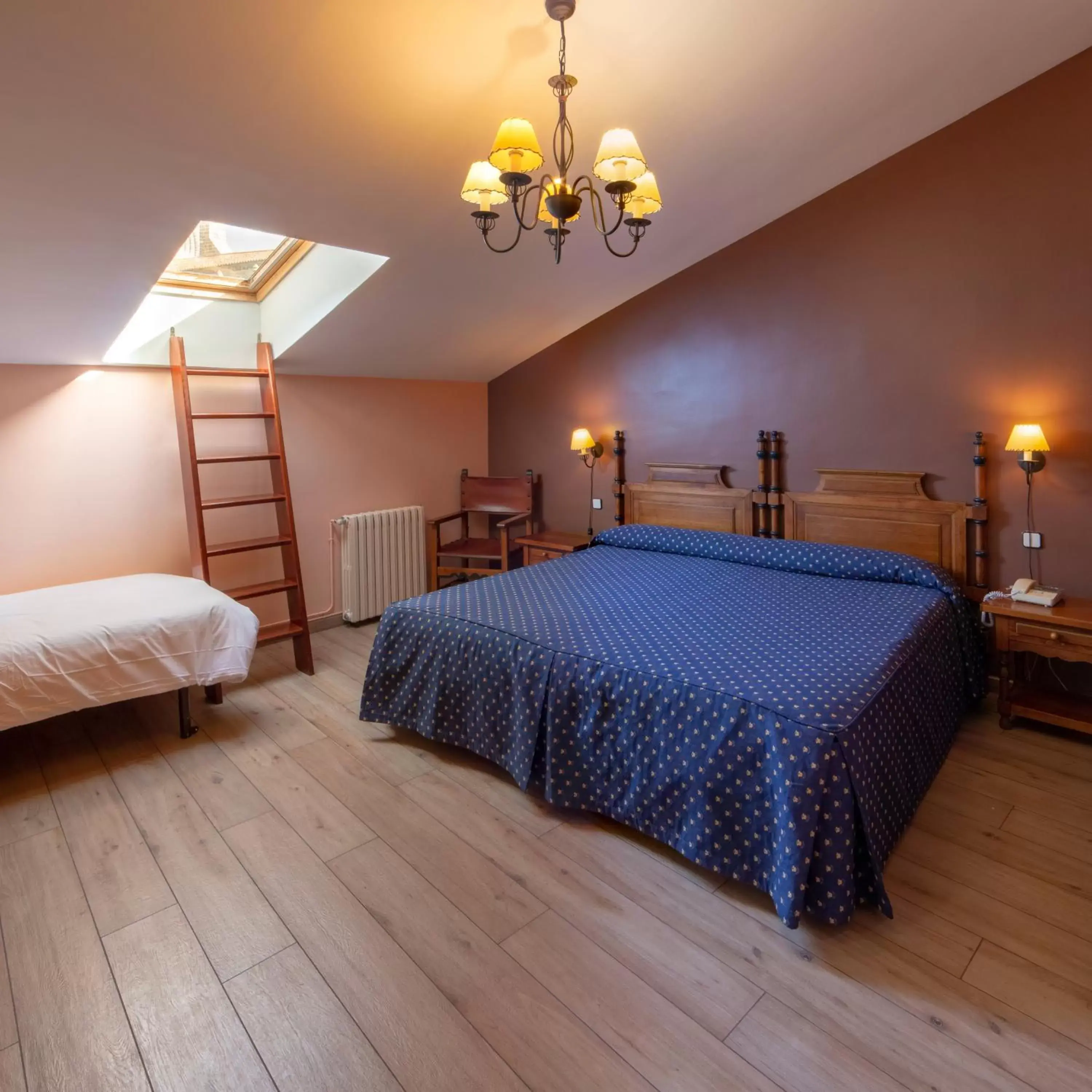 Bed in Hotel Las Cancelas Bed in Hotel Las Cancelas