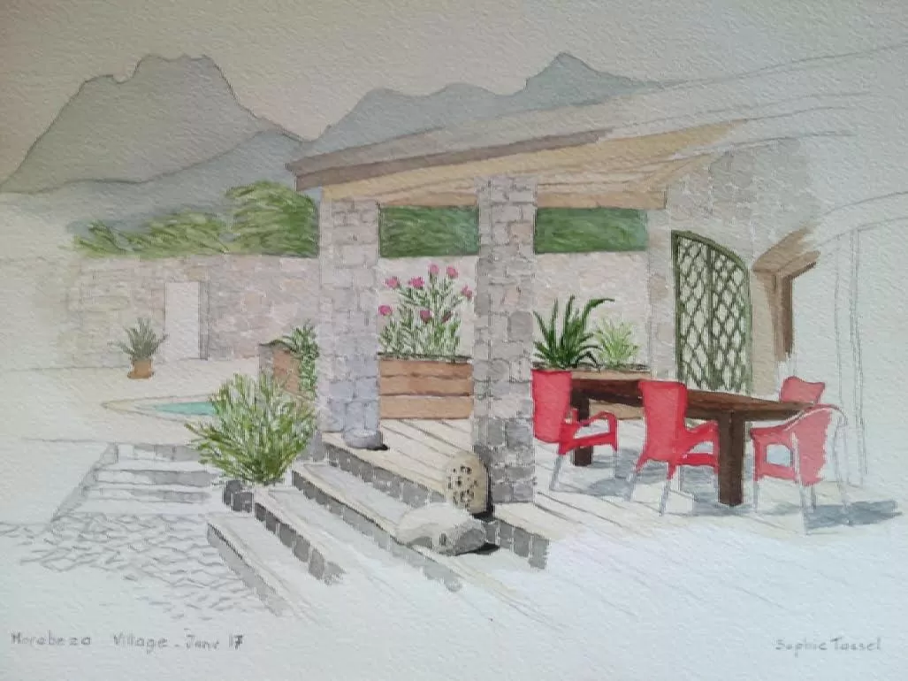 Facade/entrance in Villa Morabeza Guest House