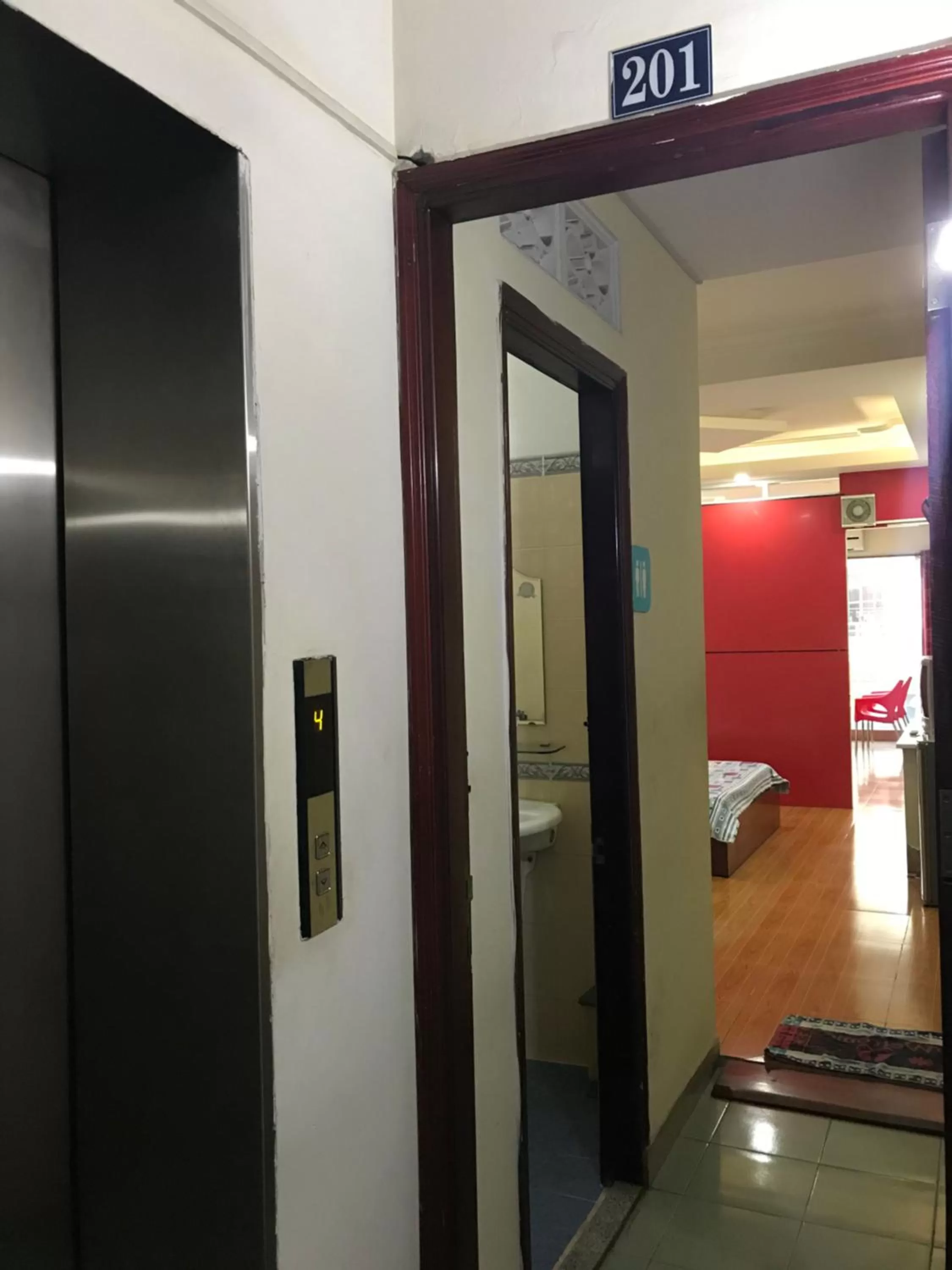 Bathroom in Bao Long Hotel