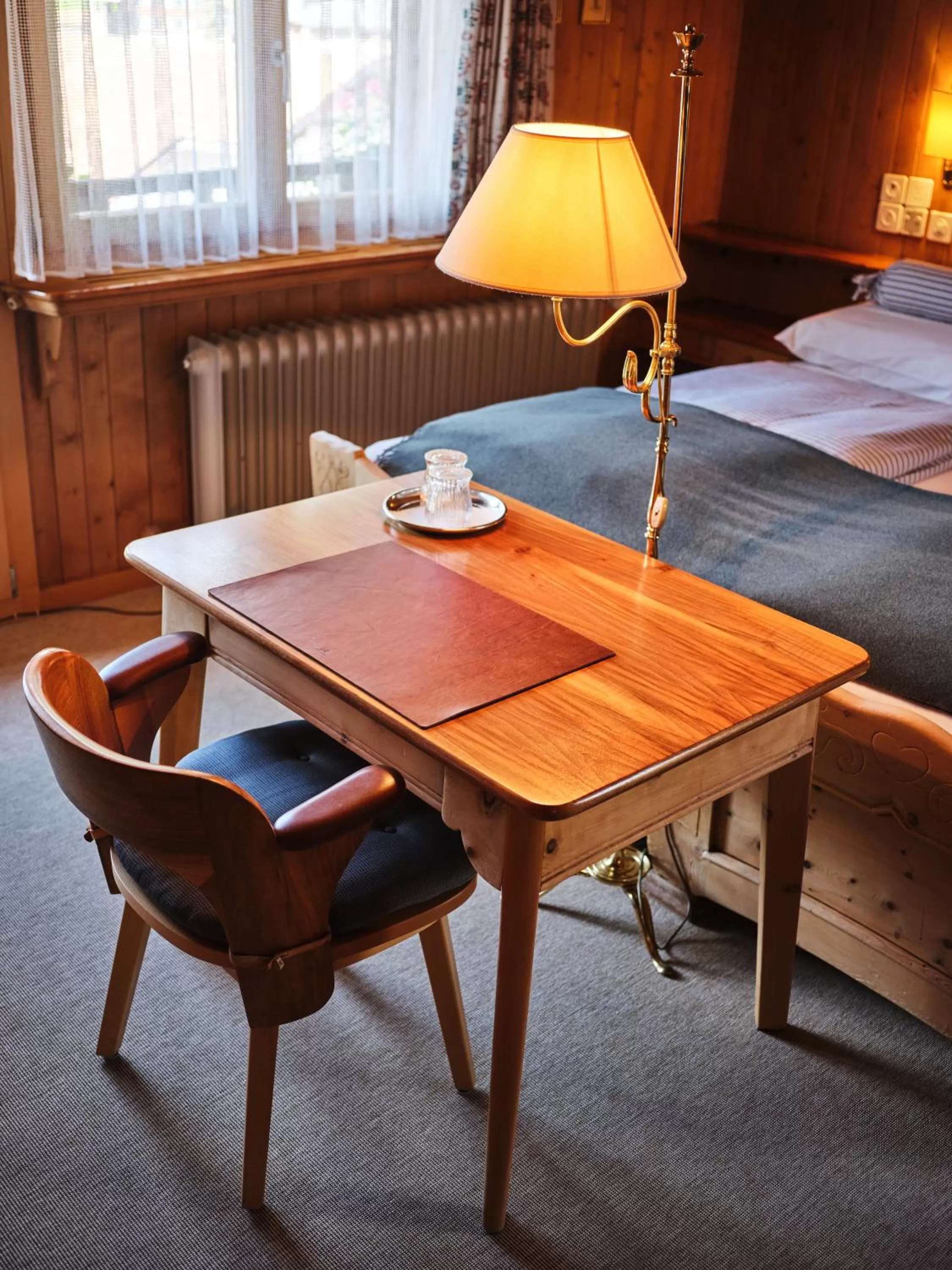 Historic Superior Double Room in Hotel Chesa Grischuna