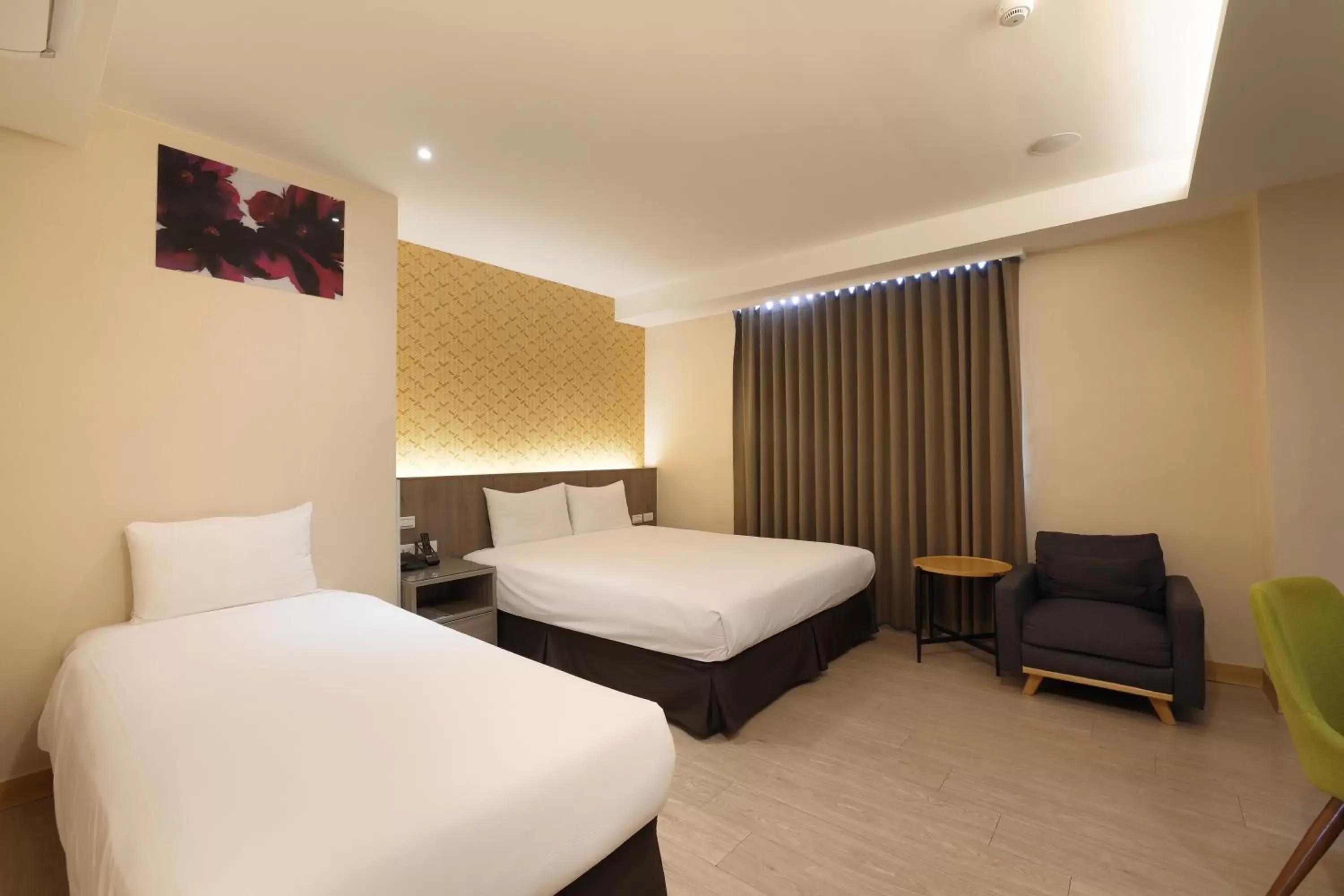 Bed in TC Hotel - Hualien Zhongxiao