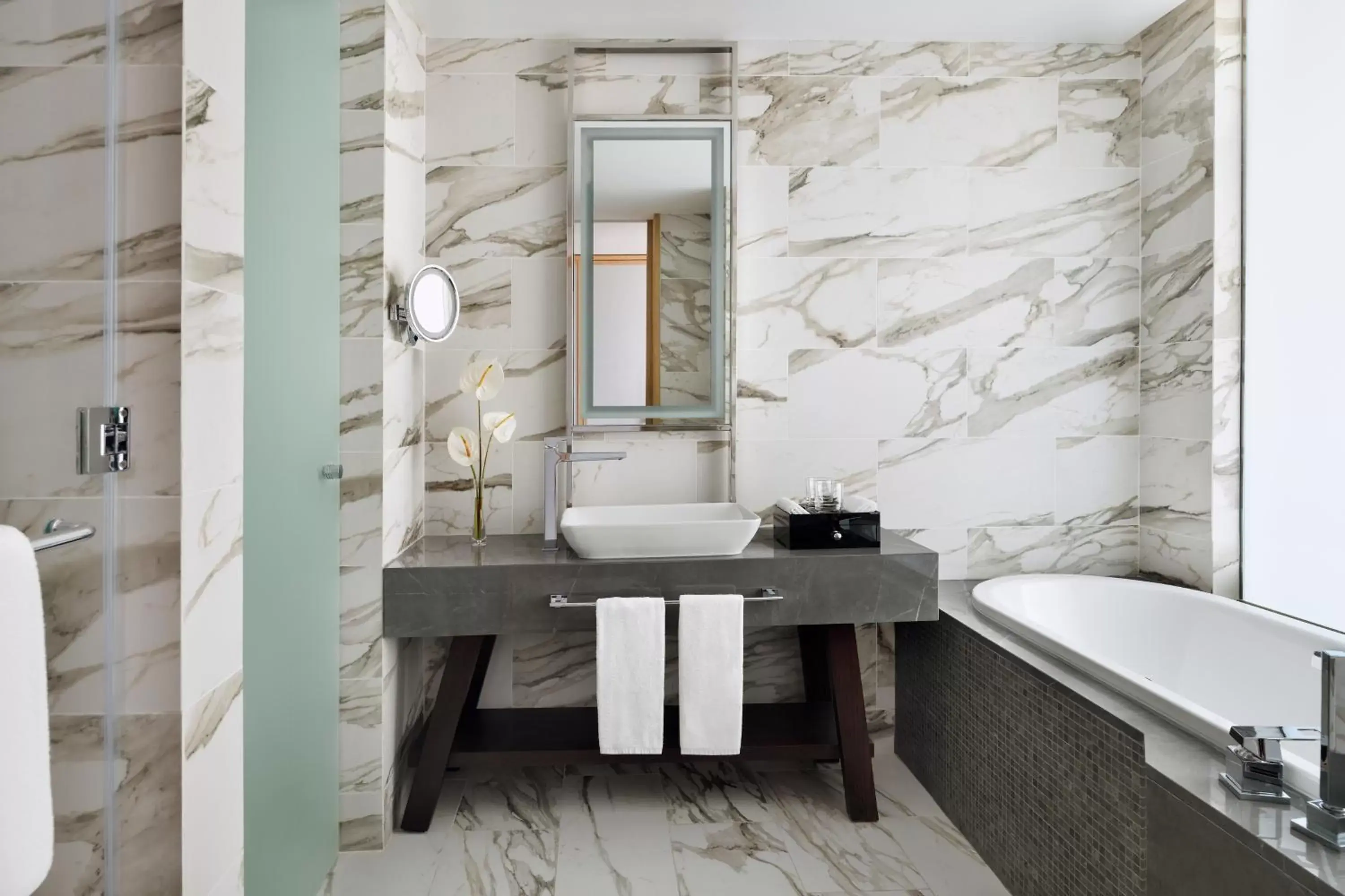 Bathroom in Crowne Plaza - Jeddah Al Salam by IHG Bathroom in Crowne Plaza - Jeddah Al Salam by IHG