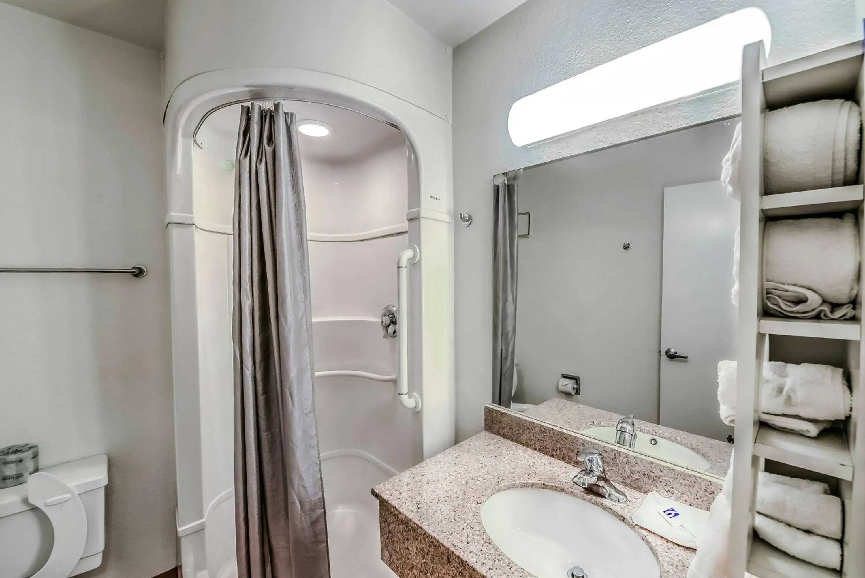 Shower, Bathroom in Motel 6-Colorado Springs, CO