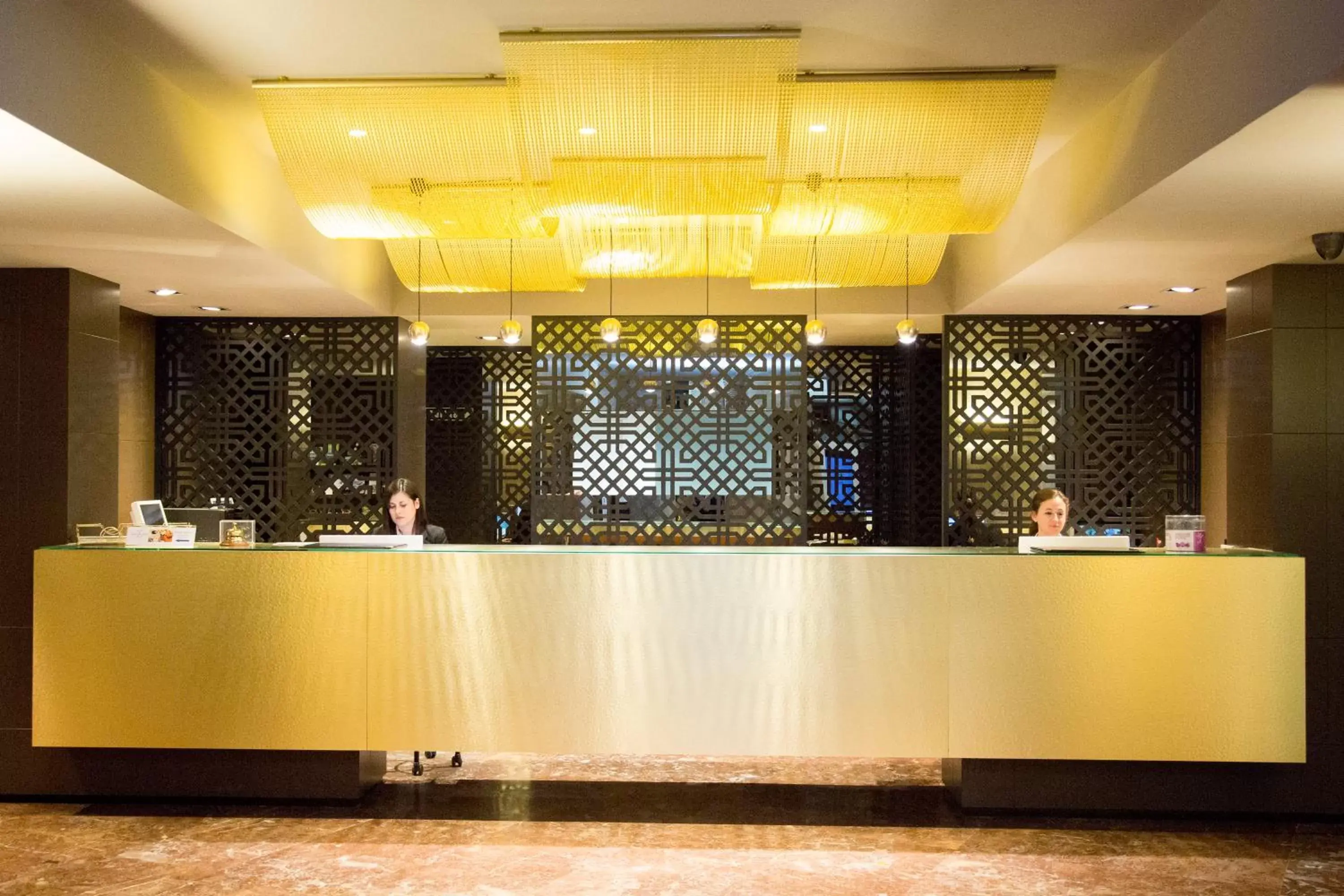 Lobby or reception in Hotel Tres Reyes Pamplona Lobby or reception in Hotel Tres Reyes Pamplona