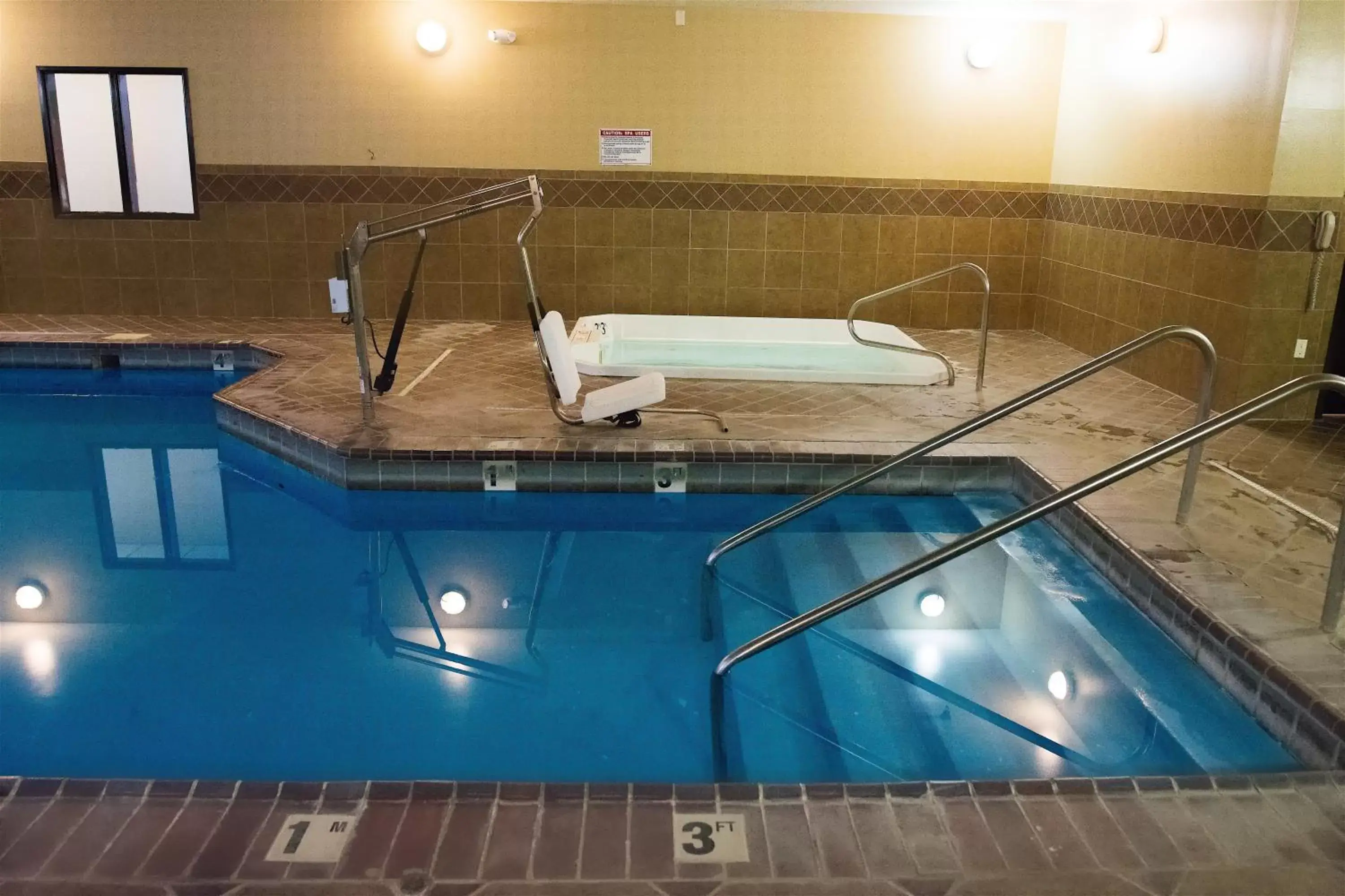 Swimming Pool in Holiday Inn Express Devils Lake, an IHG Hotel