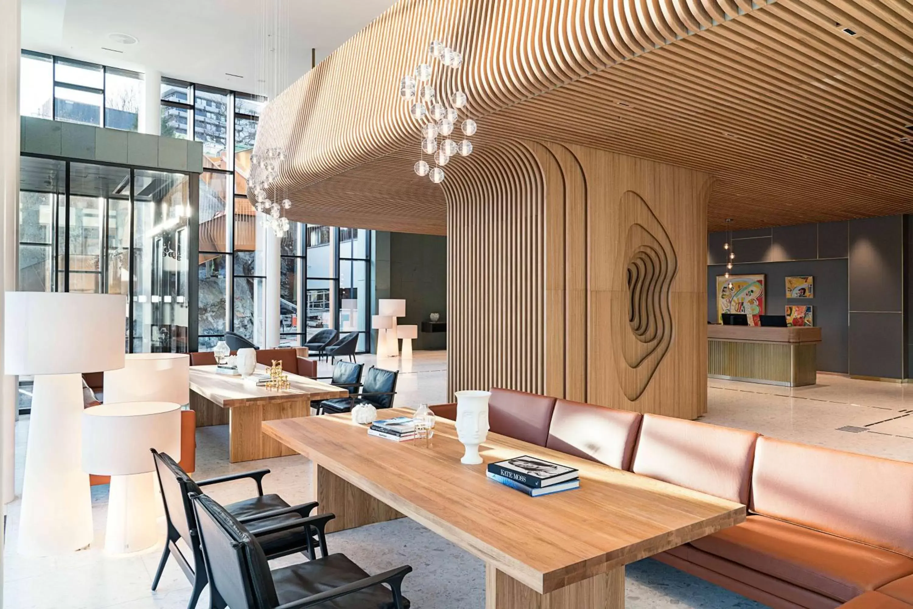 Lobby or reception in Radisson Blu Atlantic Hotel, Stavanger Lobby or reception in Radisson Blu Atlantic Hotel, Stavanger