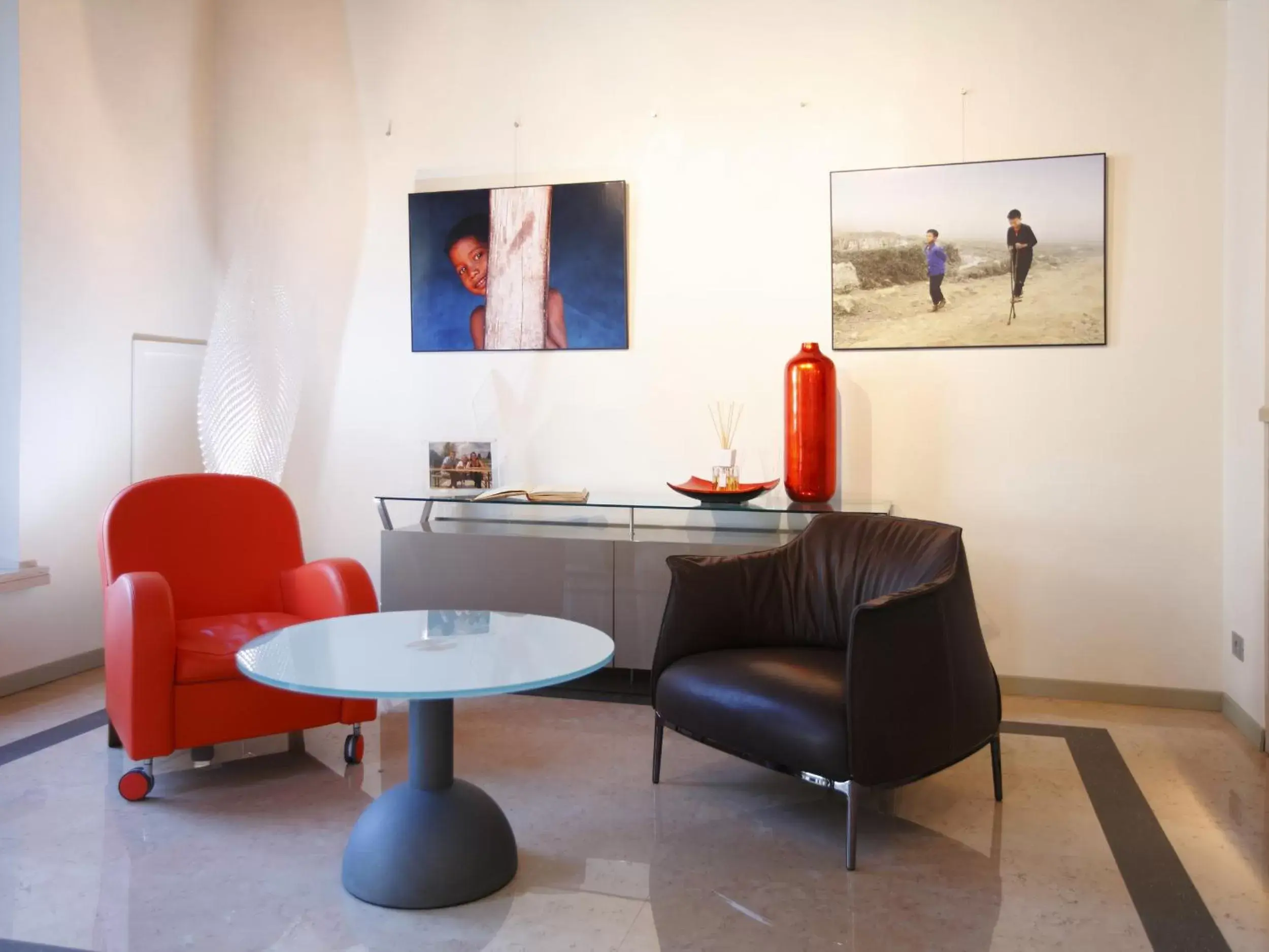 Lobby or reception, Seating Area in Hotel Annunziata