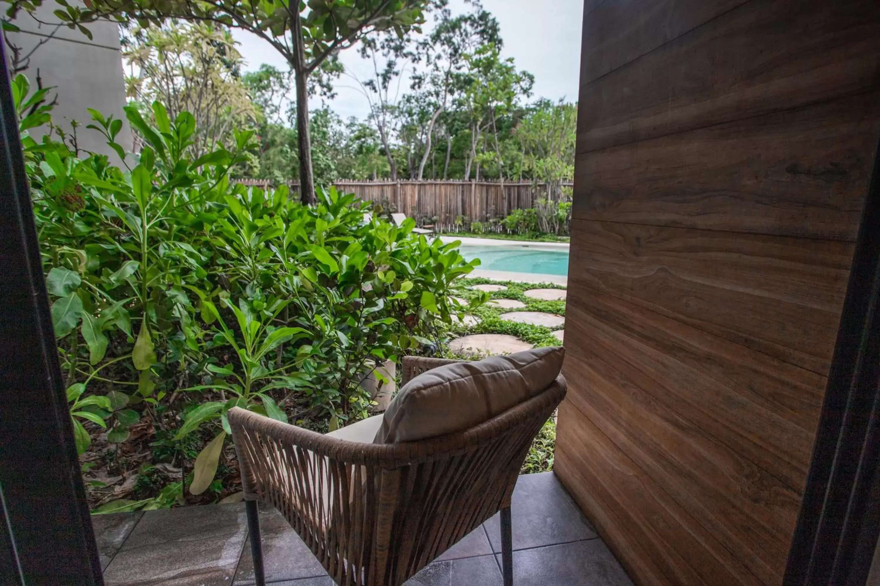 Balcony/Terrace in Luxury Condos Macondo Tulum