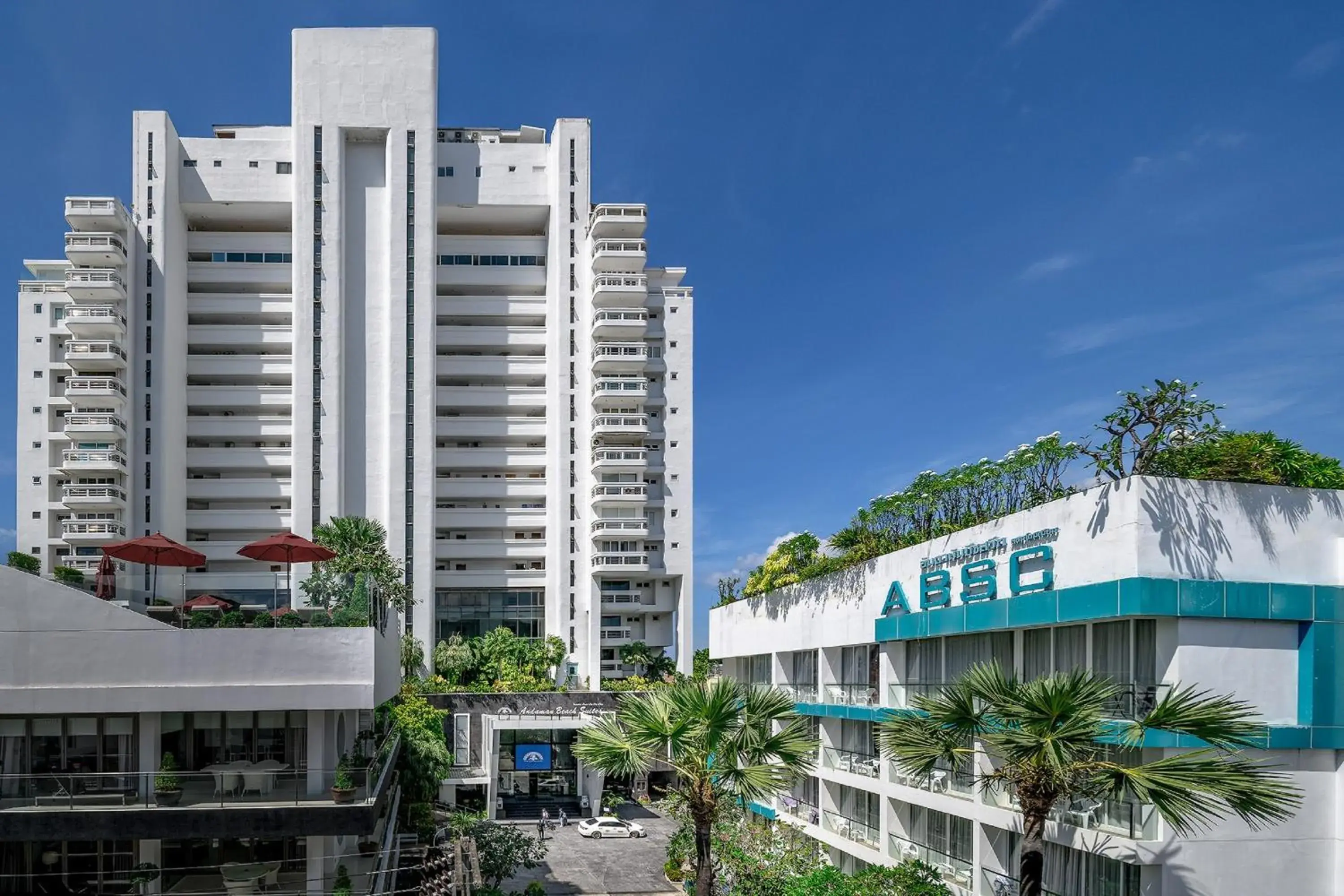 Property building in Andaman Beach Suites Hotel, Patong Phuket Property building in Andaman Beach Suites Hotel, Patong Phuket