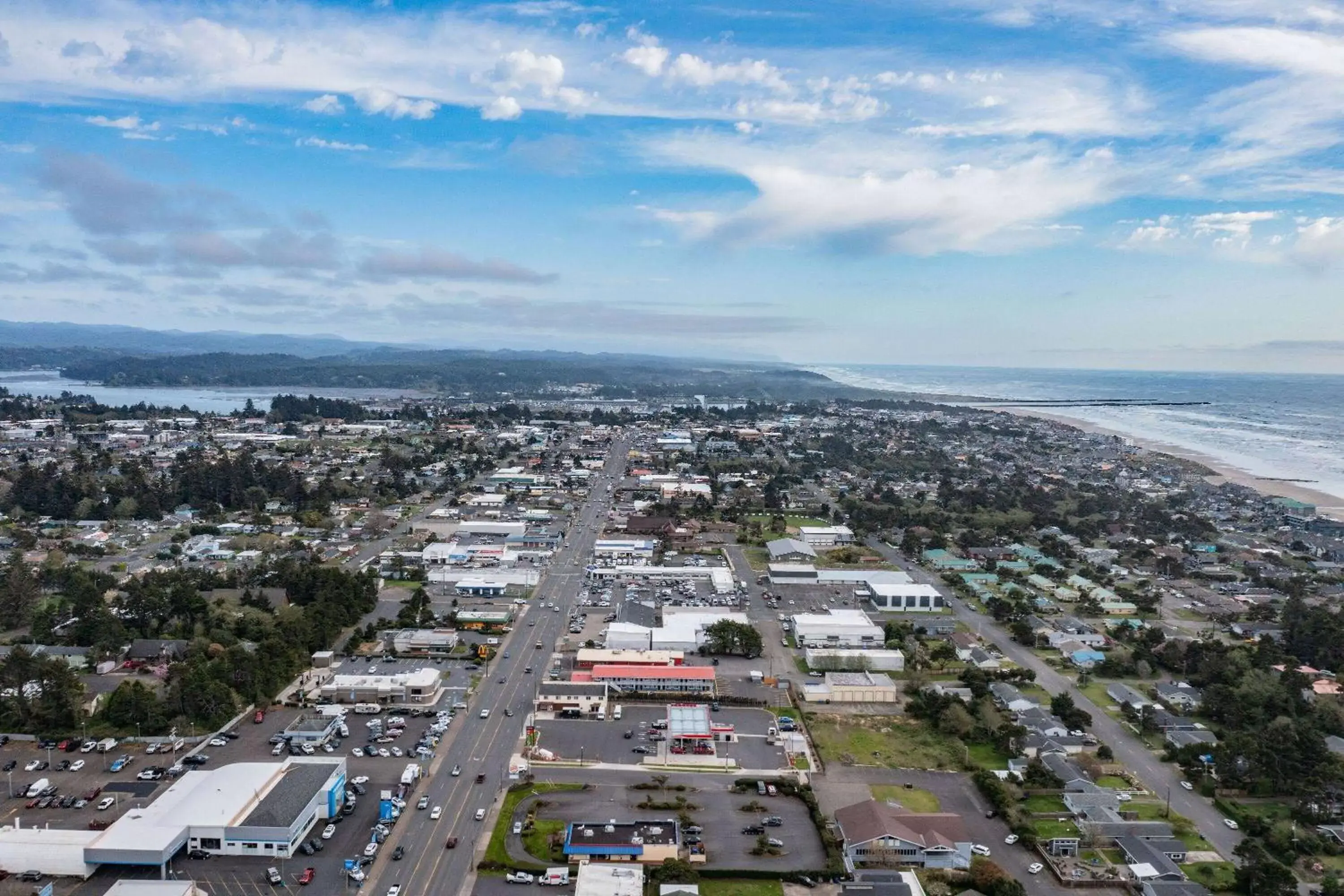 Property building, Bird's-eye View in Travelodge by Wyndham Newport