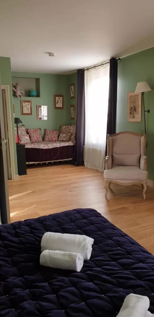 Bed in La Cour Sainte Catherine demeure de charme