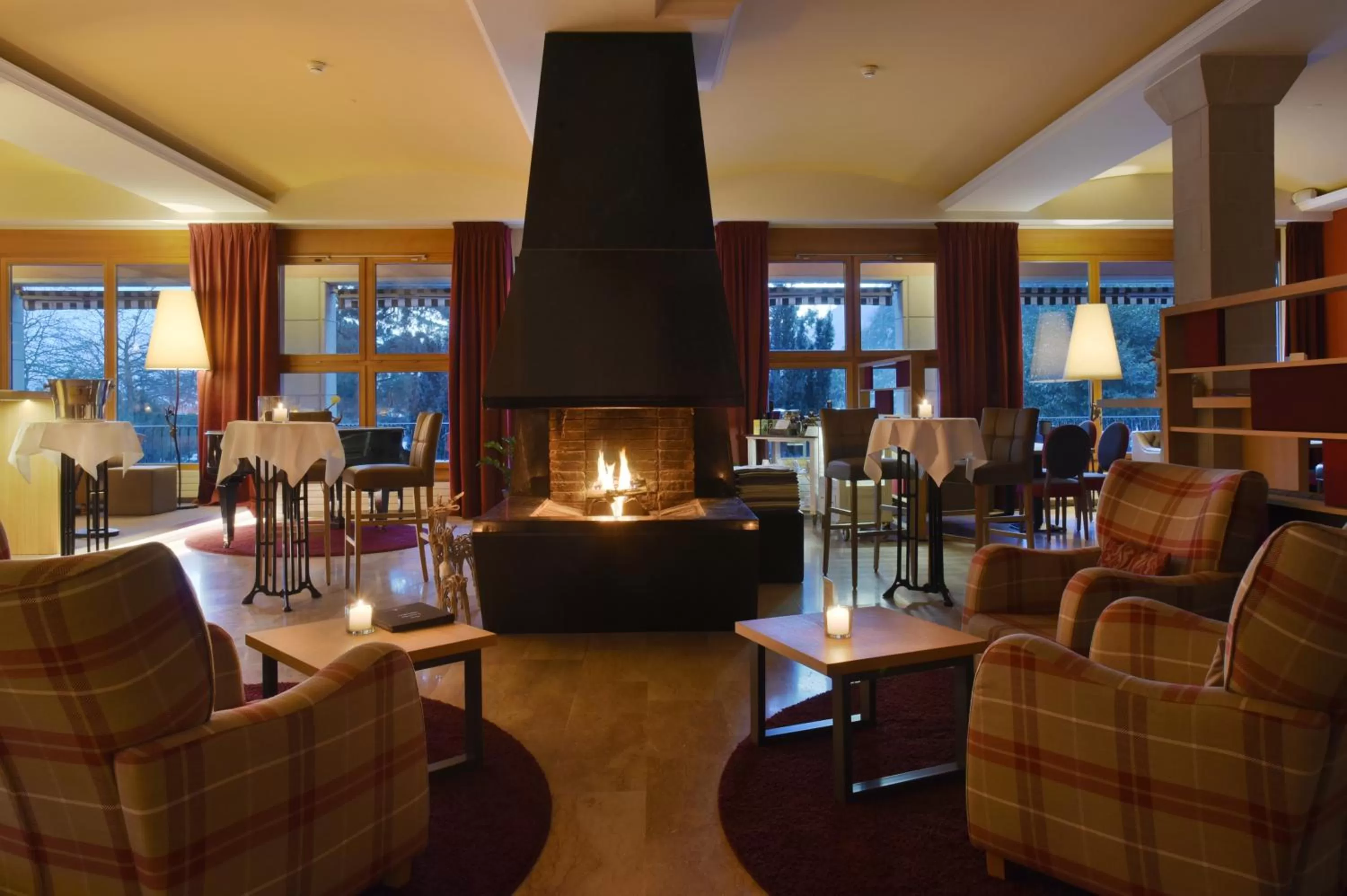 Lounge or bar in Hôtel des Vignes