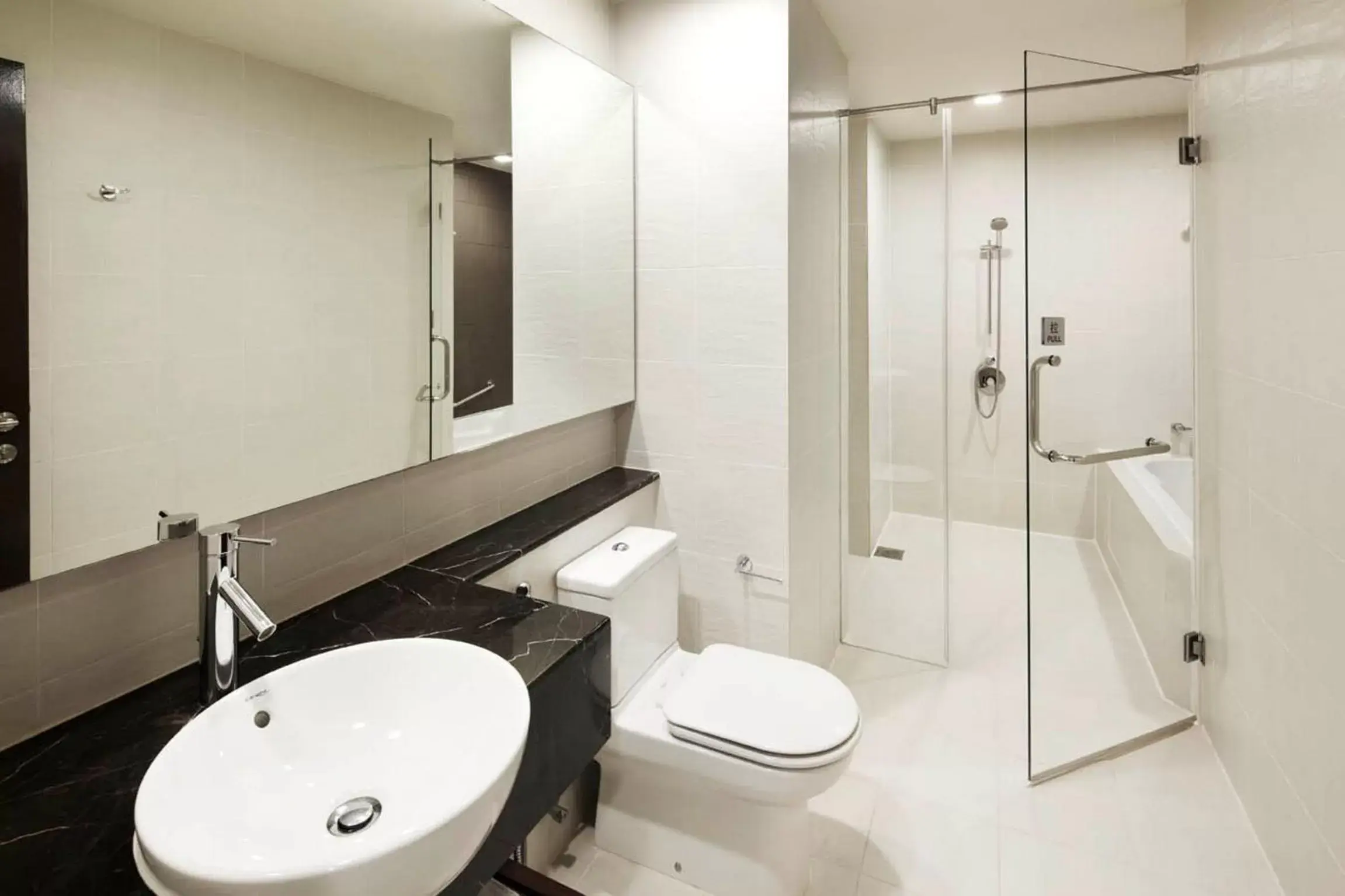 Bathroom in PARKROYAL Serviced Suites Kuala Lumpur