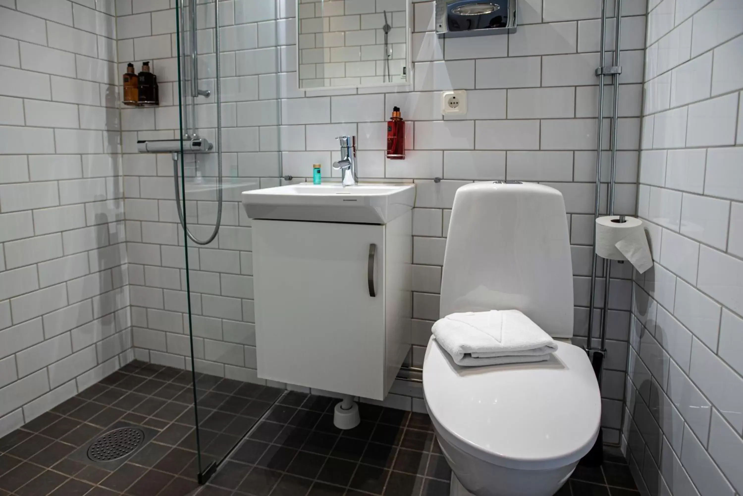 Bathroom in V Hotel Helsingborg; BW Premier Collection