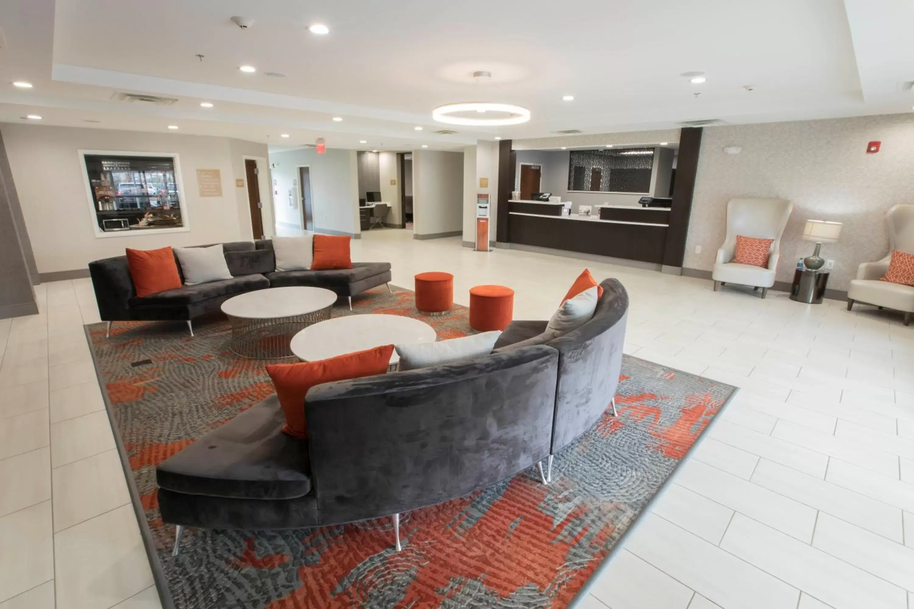 Lobby or reception, Lobby/Reception in Candlewood Suites - McDonough, an IHG Hotel