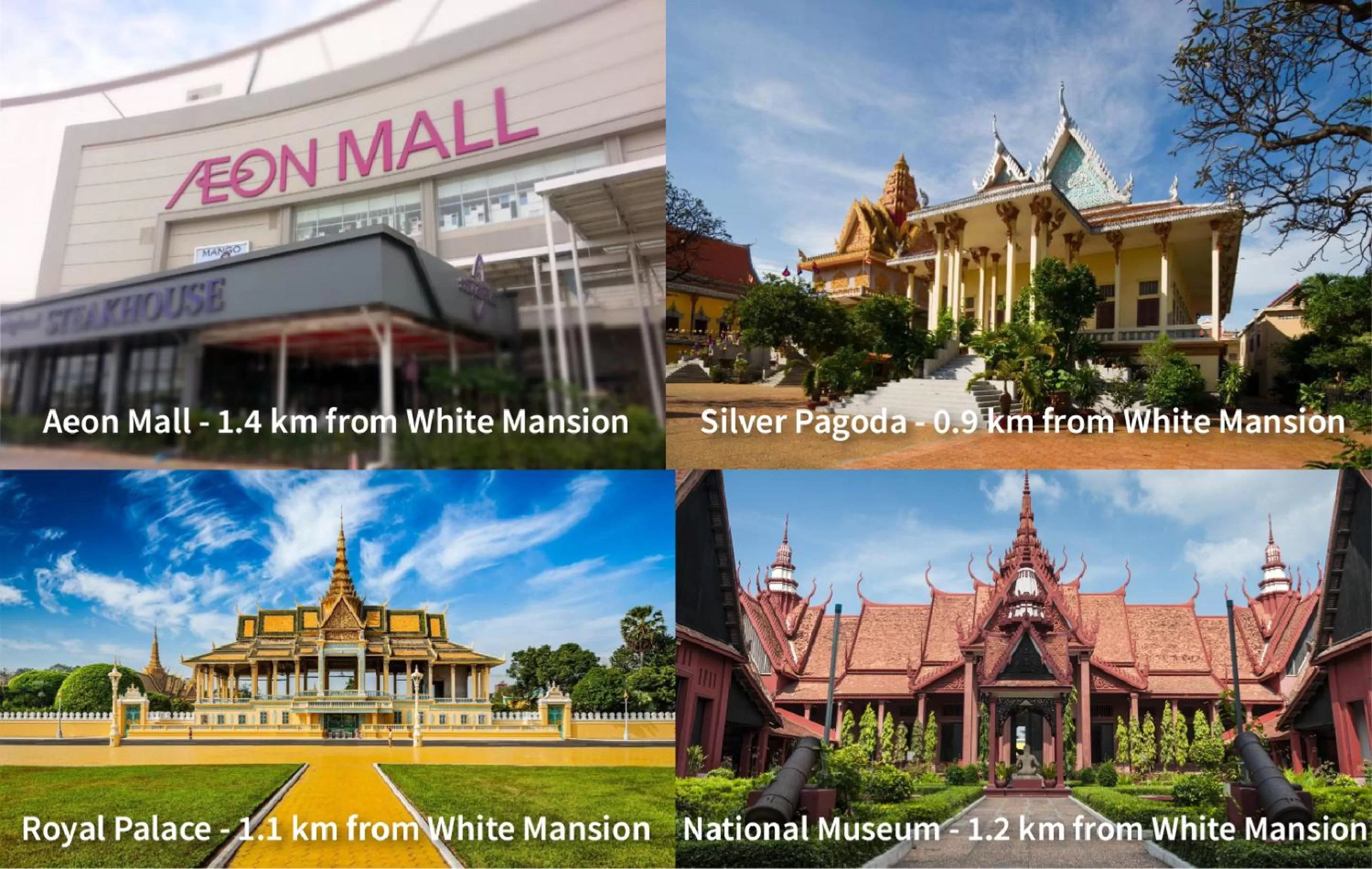 Nearby landmark in White Mansion 白色公馆