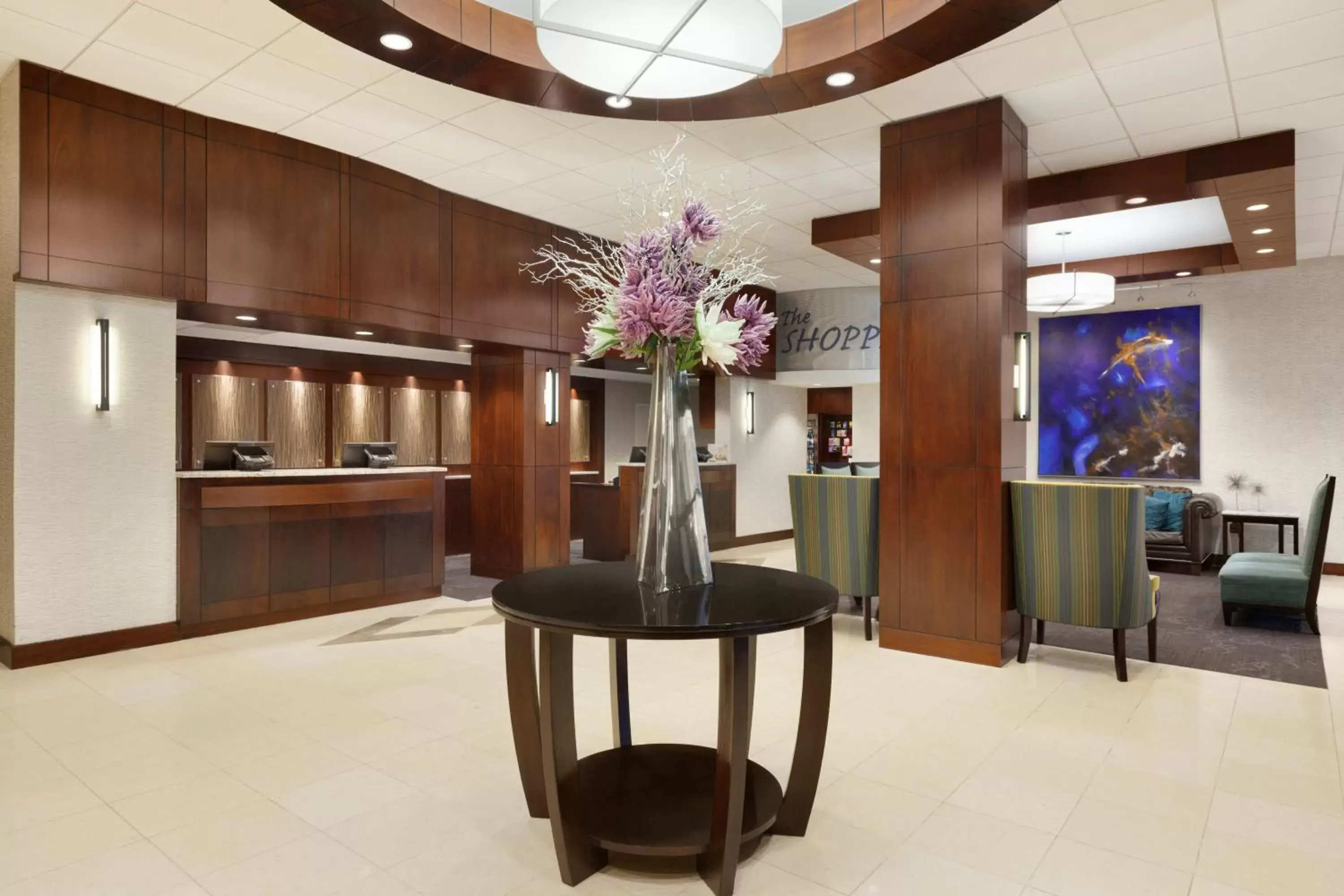 Lobby or reception in Crowne Plaza Crystal City-Washington, D.C., an IHG Hotel