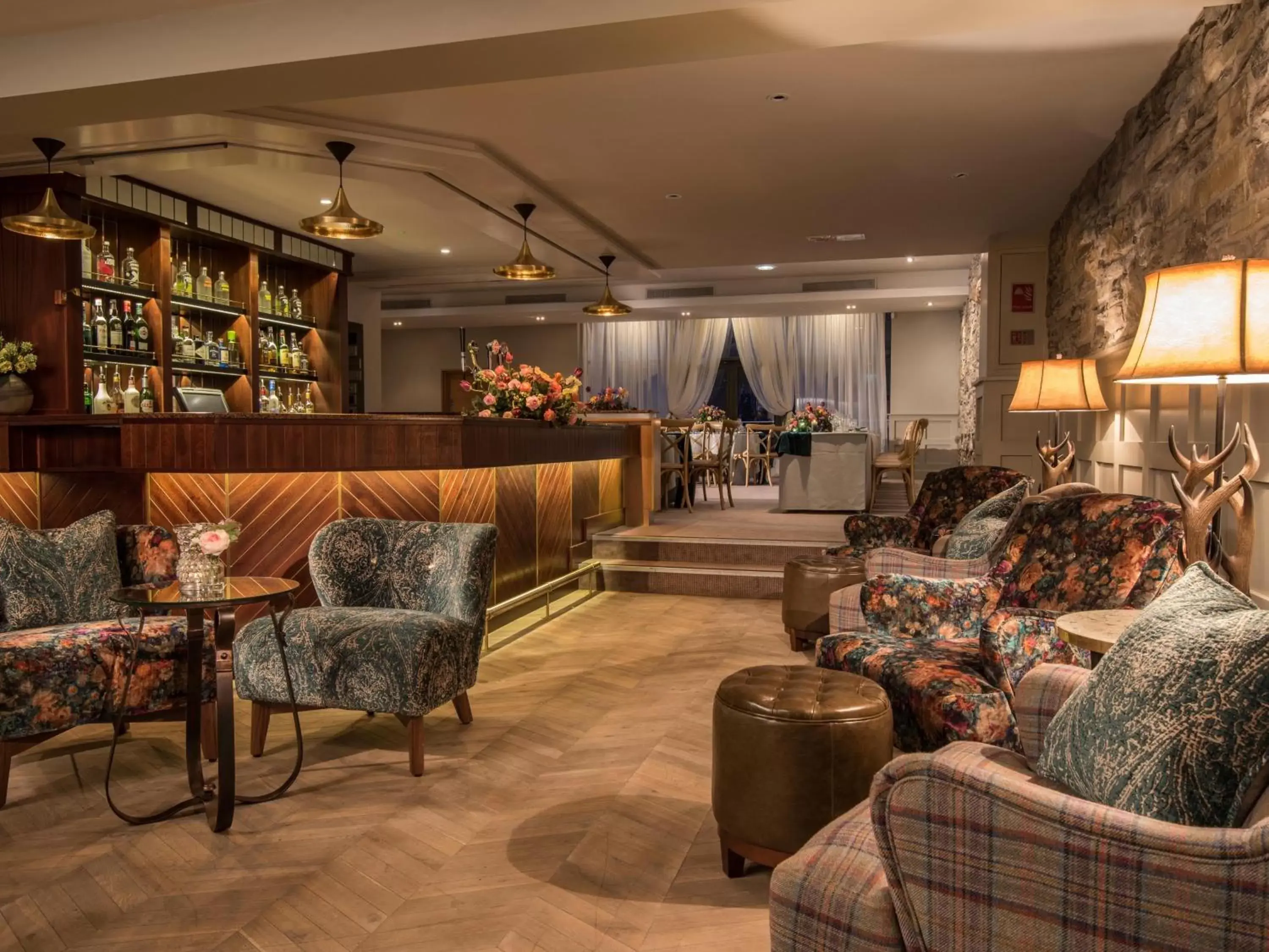 Lounge or bar, Lobby/Reception in Clandeboye Lodge Hotel