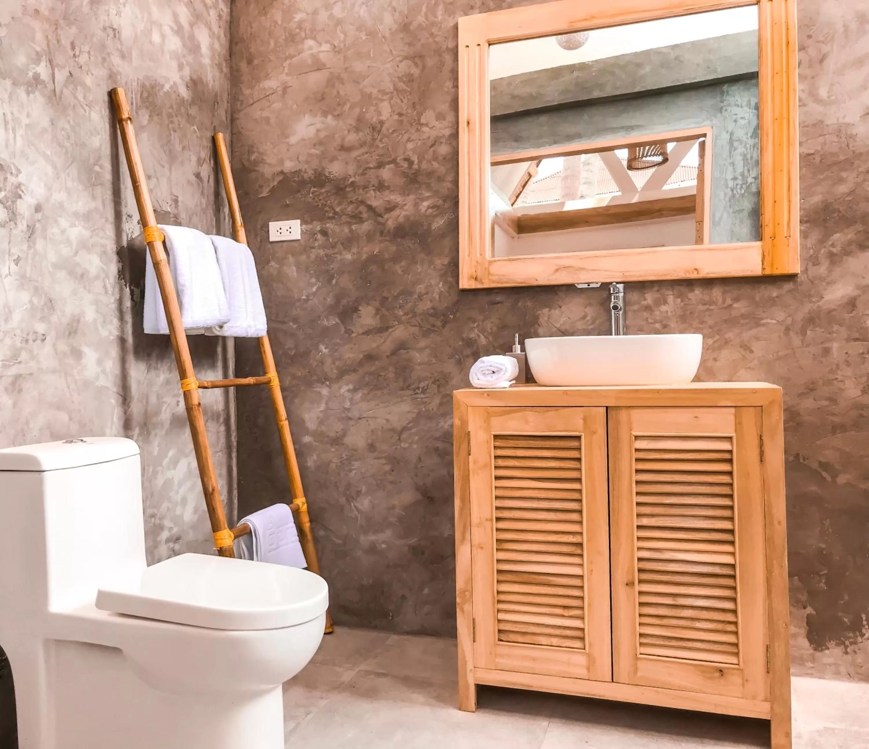 Bathroom in Bermuda Triangle Bungalows