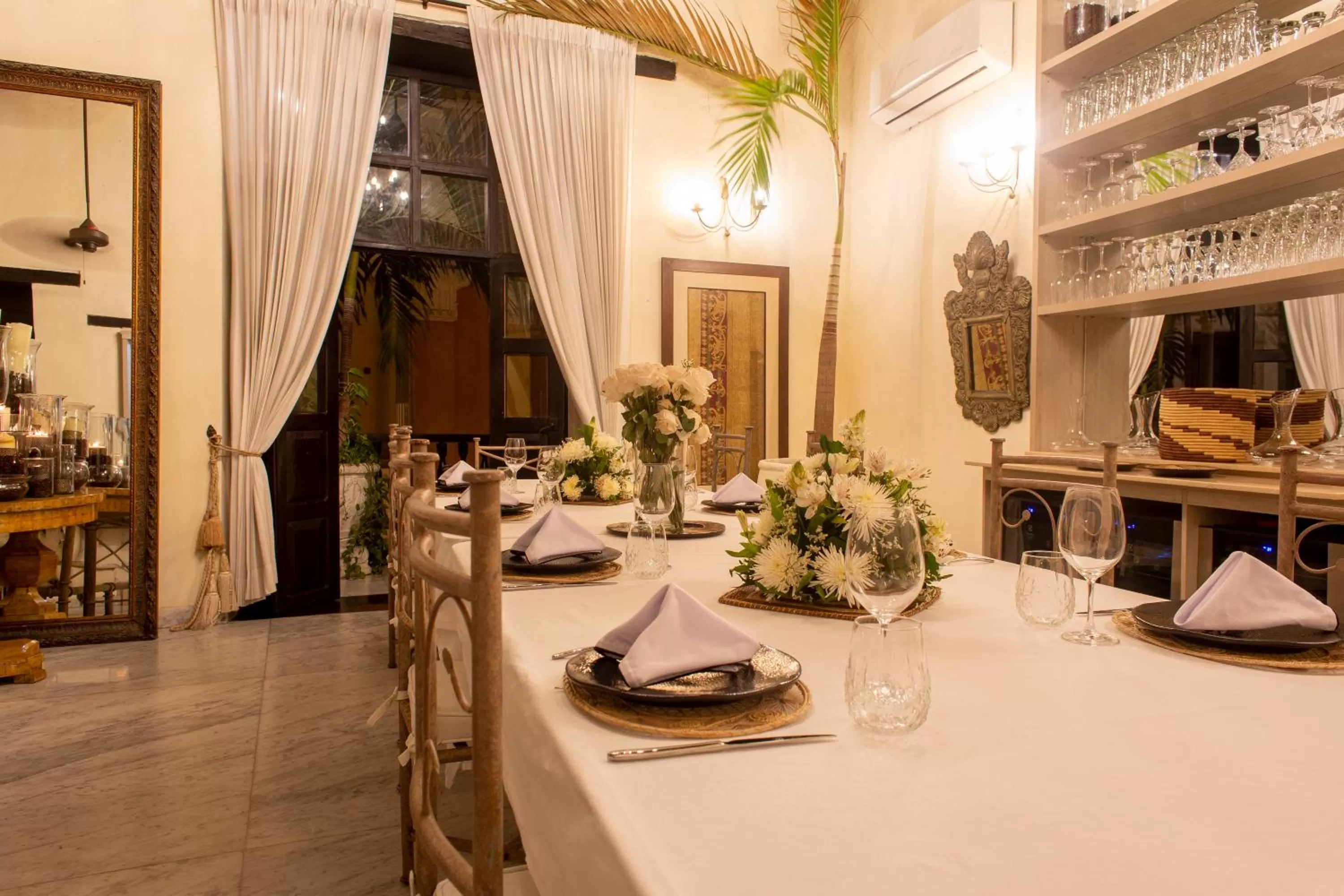 Dining area in Casa de Alba Hotel Boutique