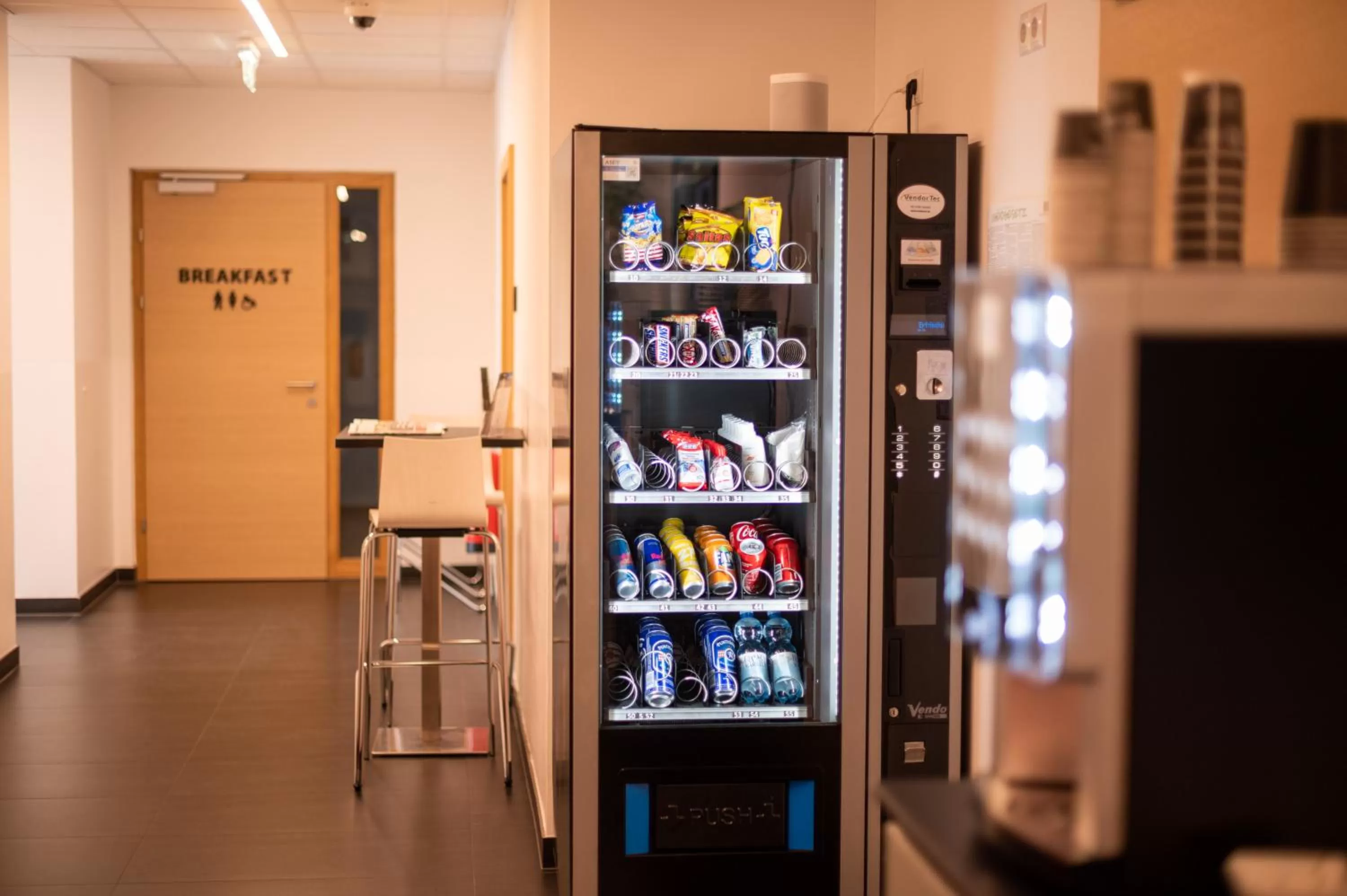 vending machine in SHOME Hotel Graz I Self-Check-In I Free Parking