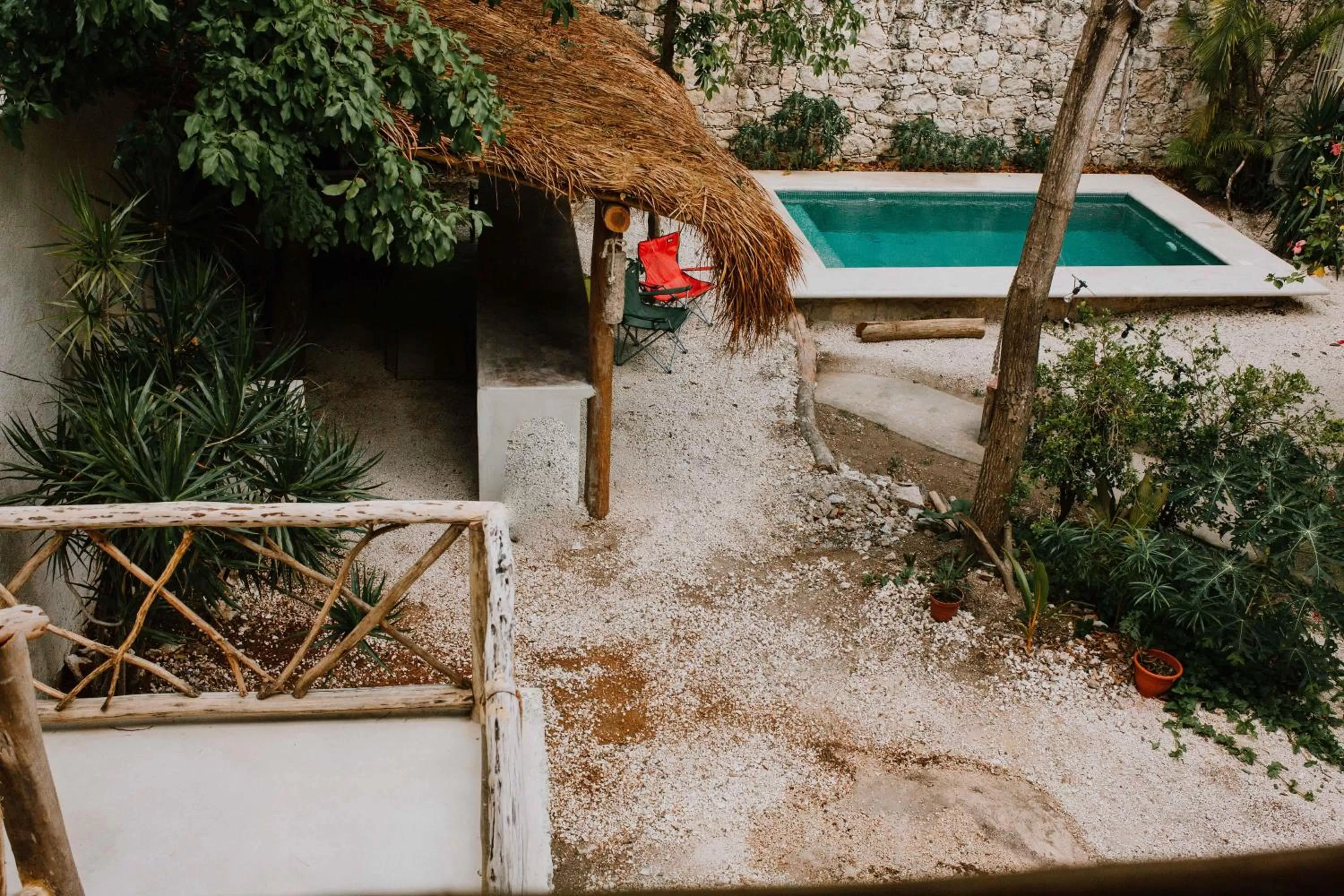 Swimming pool, Pool View in Xiknal Cozumel