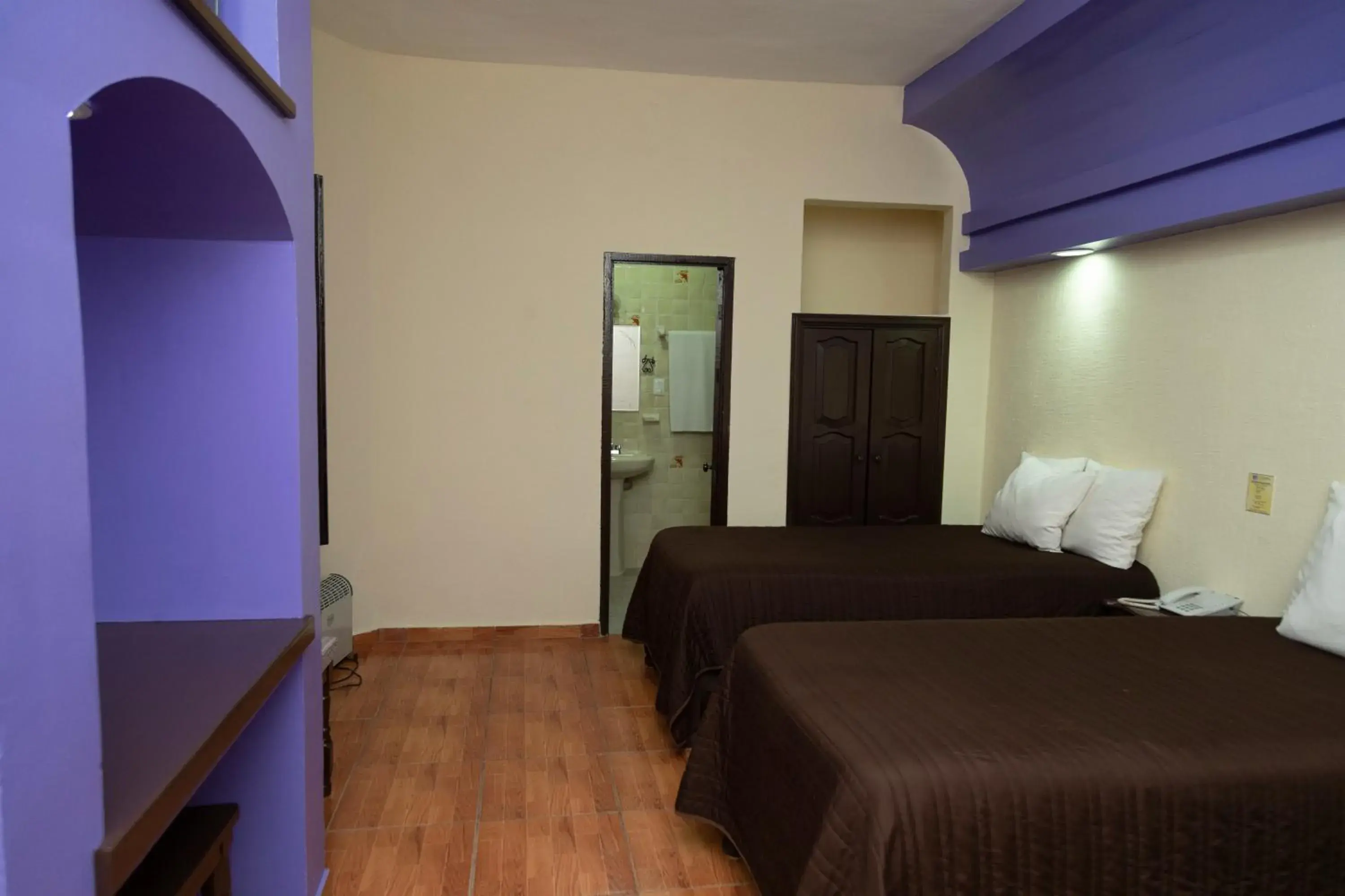 Bed in Hotel D’Monica Bed in Hotel D’Monica