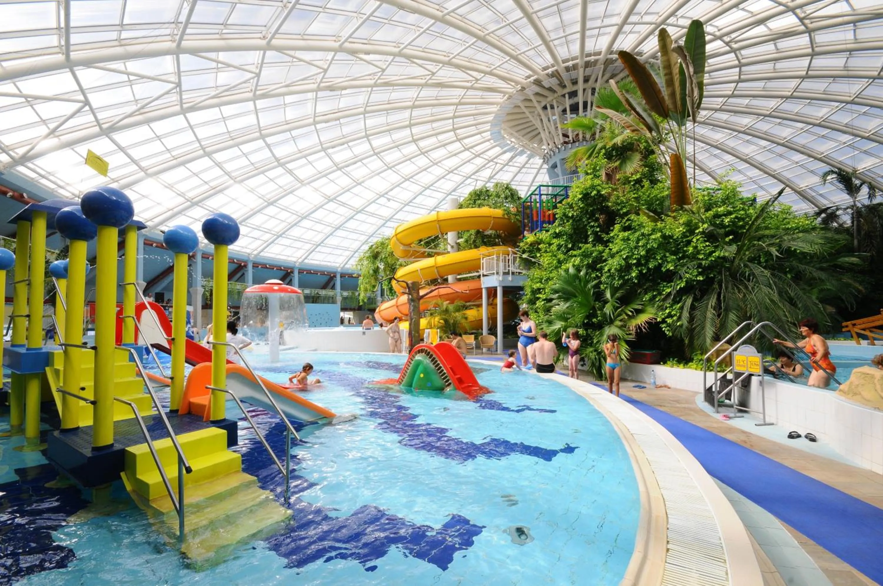 Aqua park in Aquaticum Debrecen Termal & Wellness Hotel