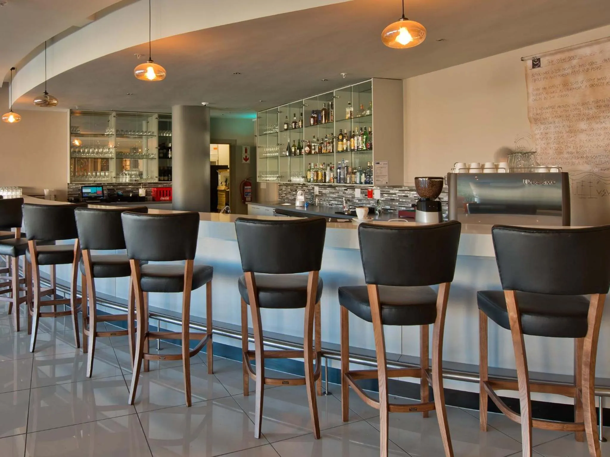 Lounge or bar in Krystal Beach Hotel