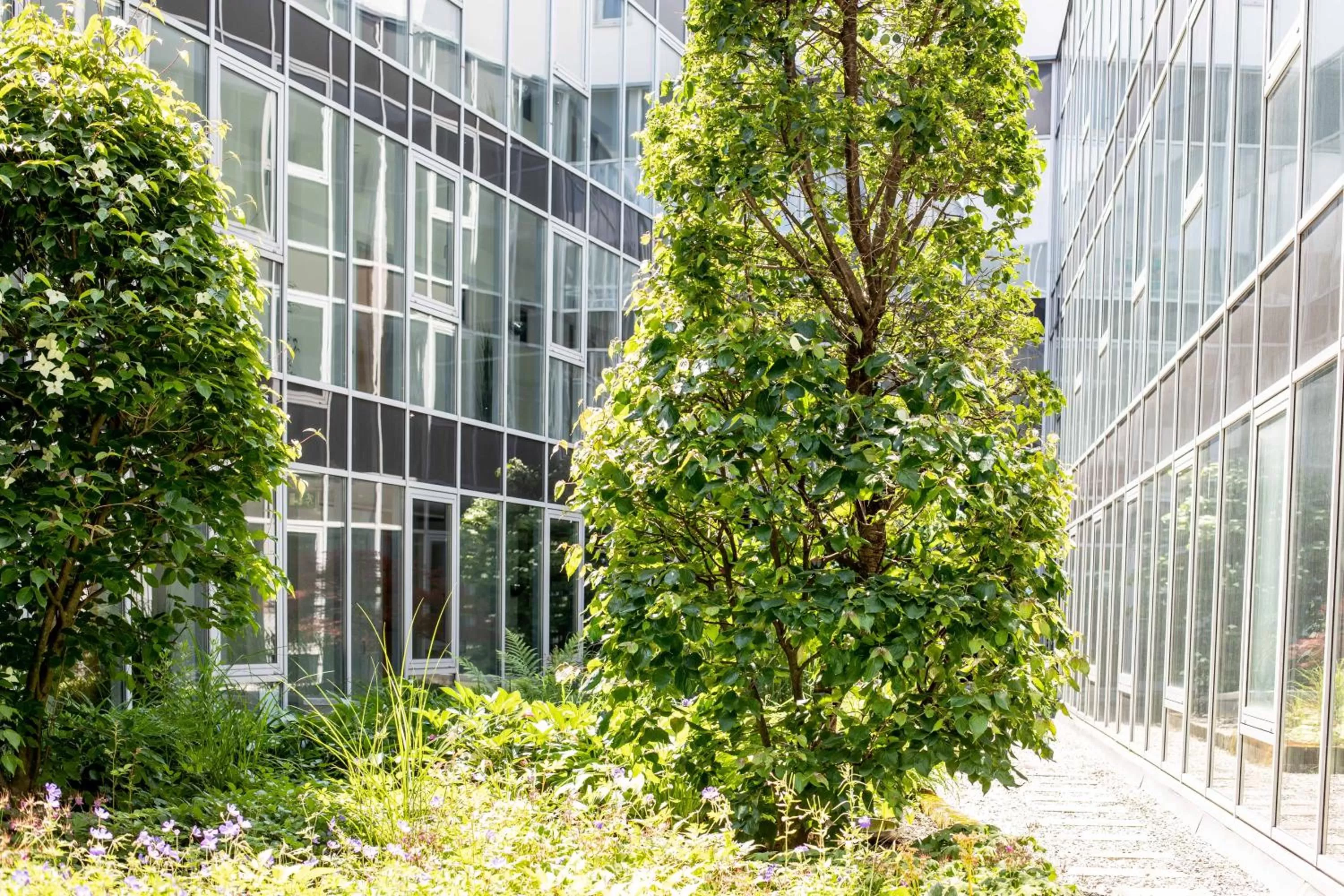 Garden in Apartment-Hotel Schaffenrath