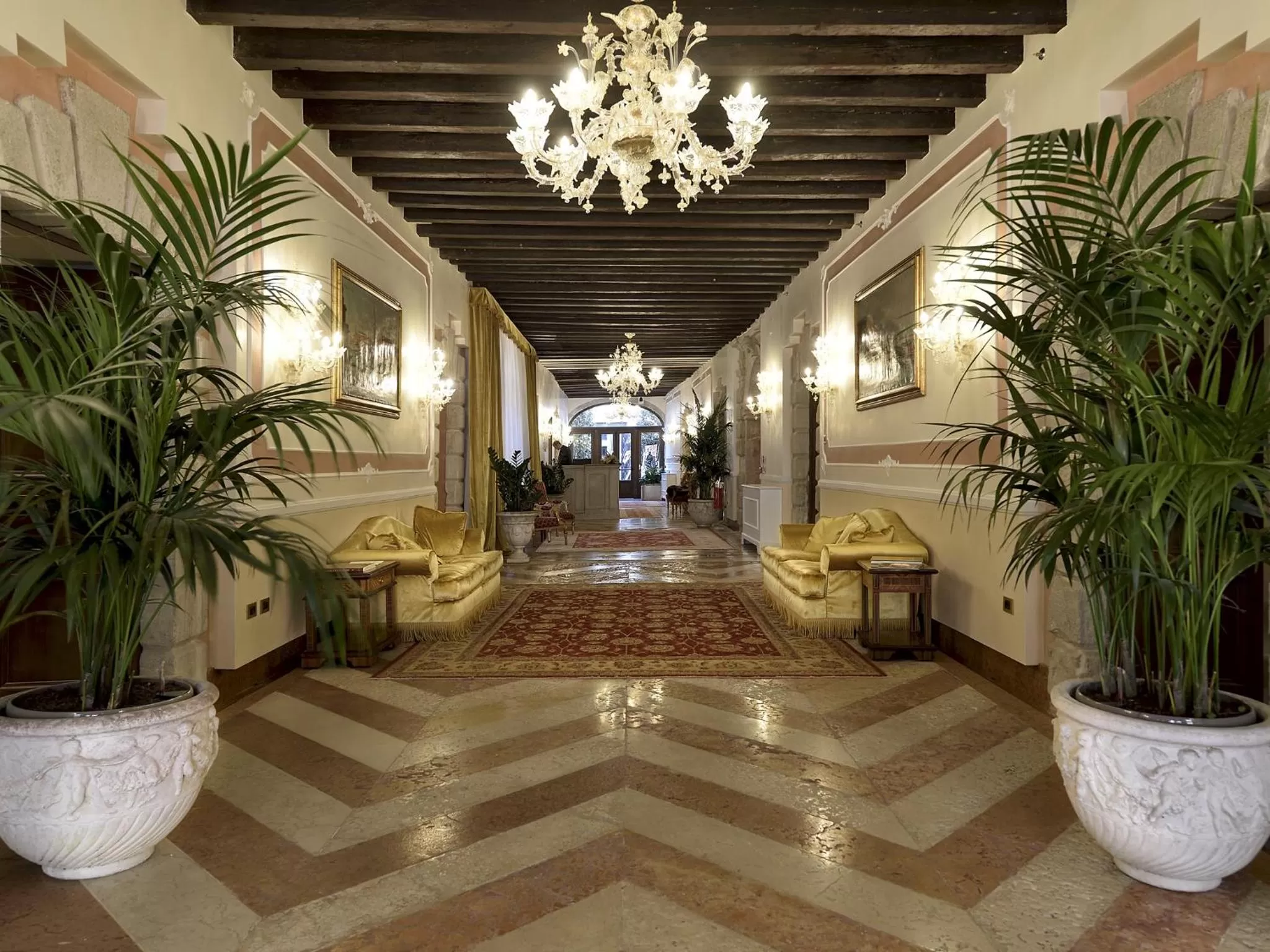 Lobby or reception in Hotel Ai Cavalieri di Venezia