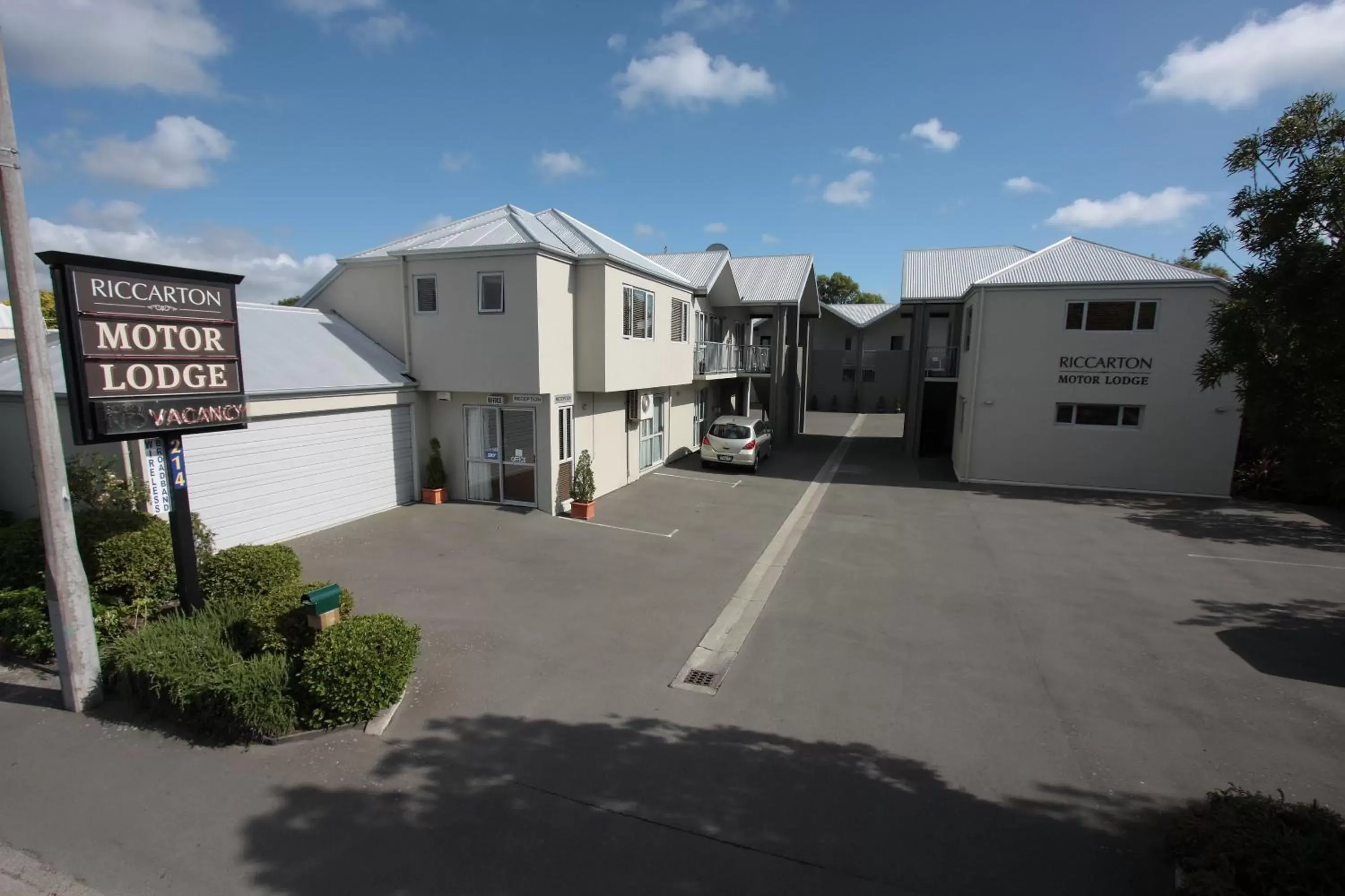 Facade/entrance, Property Building in Riccarton Motor Lodge