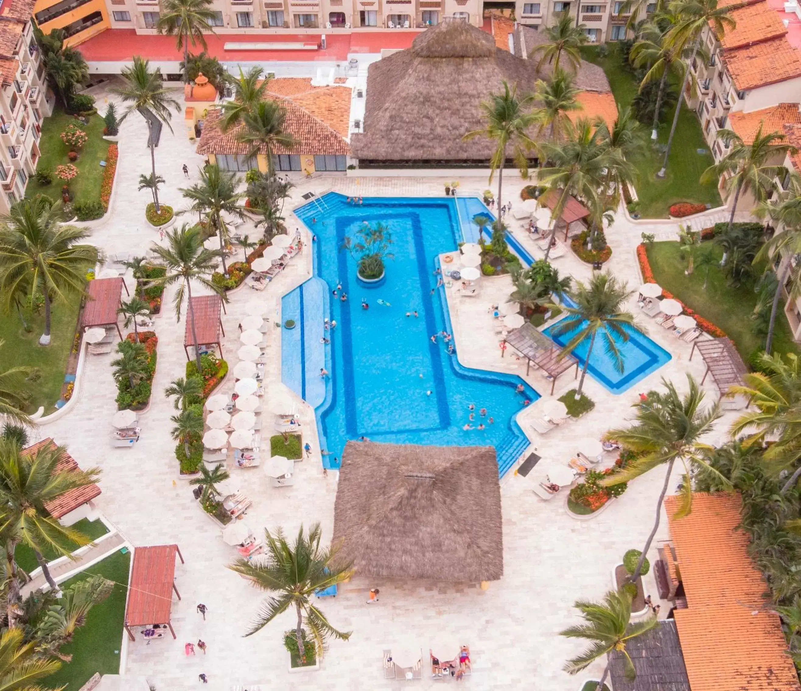 Bird's eye view, Pool View in Canto del Sol Puerto Vallarta All Inclusive