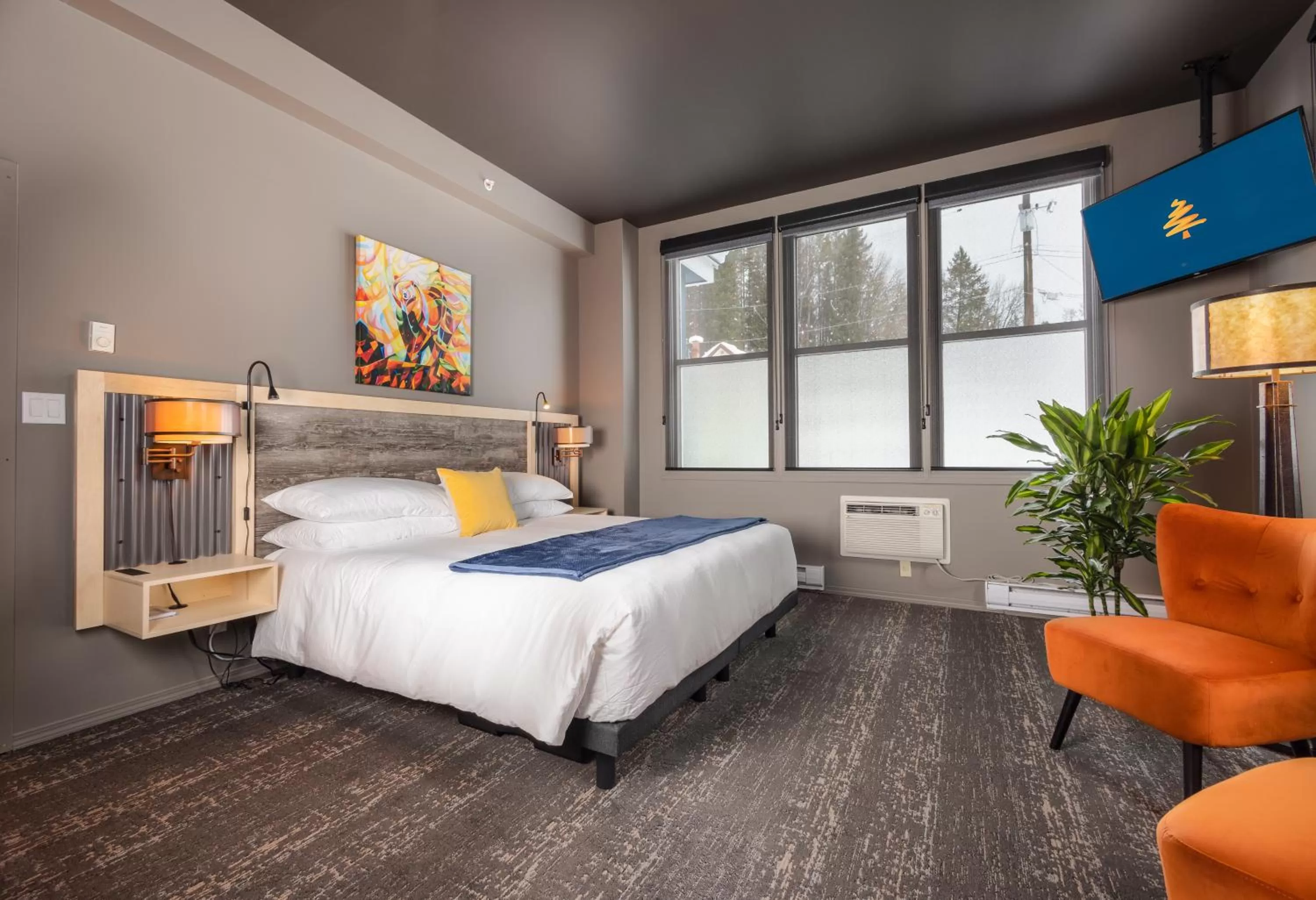 Bedroom, Bed in The Larix Hotel
