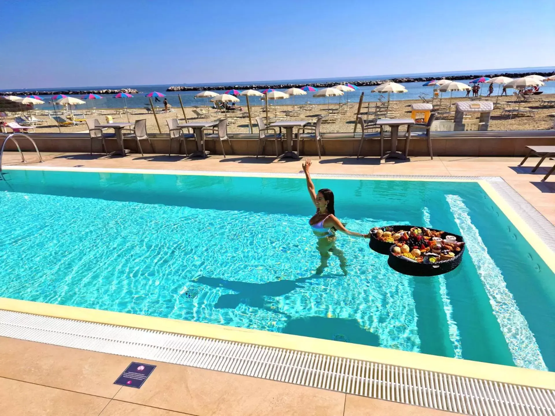 Swimming Pool in You & Me Beach Hotel