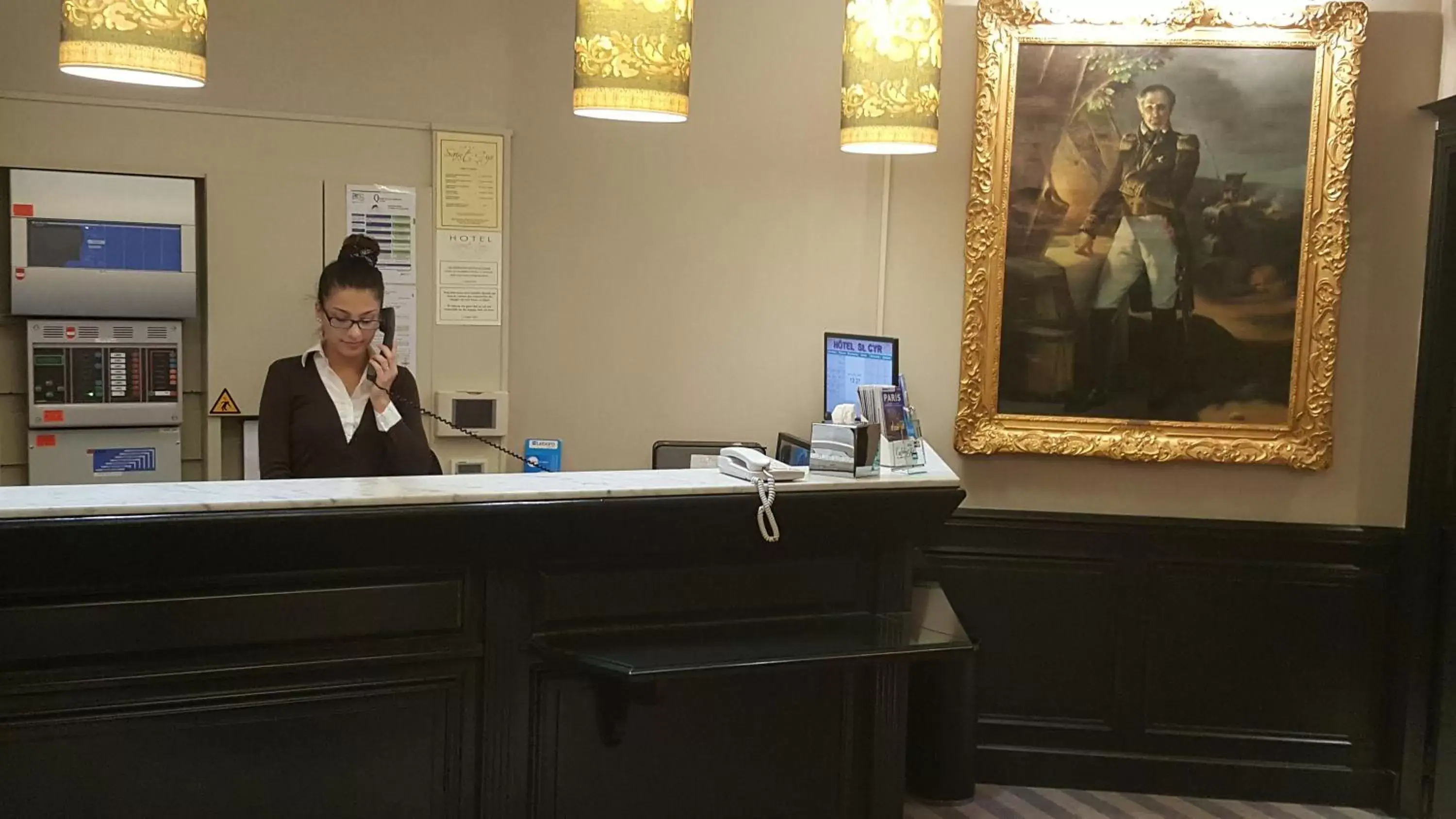 Lobby or reception, Lobby/Reception in Hotel Saint Cyr Etoile