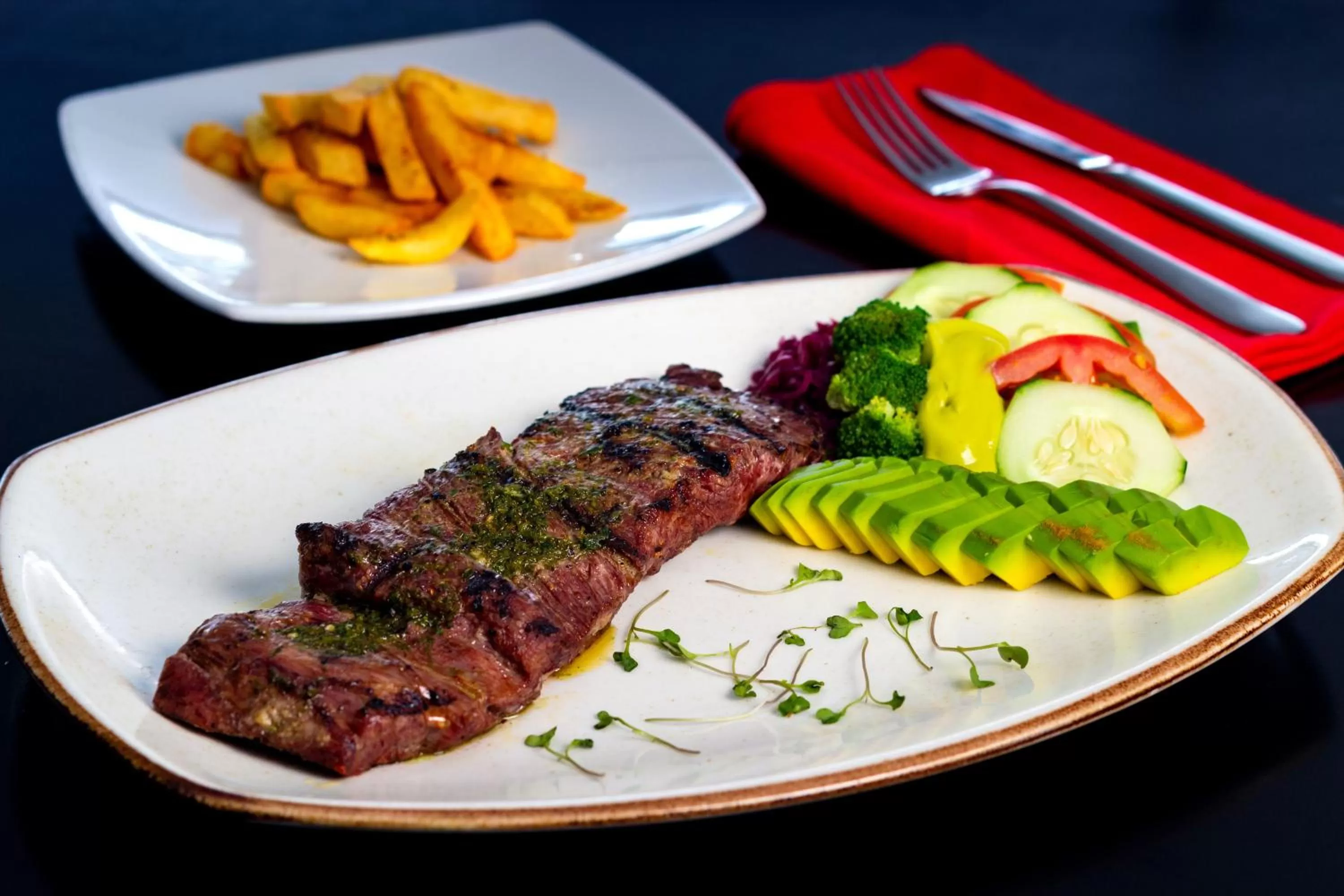 Food and drinks in Hotel Chicamocha