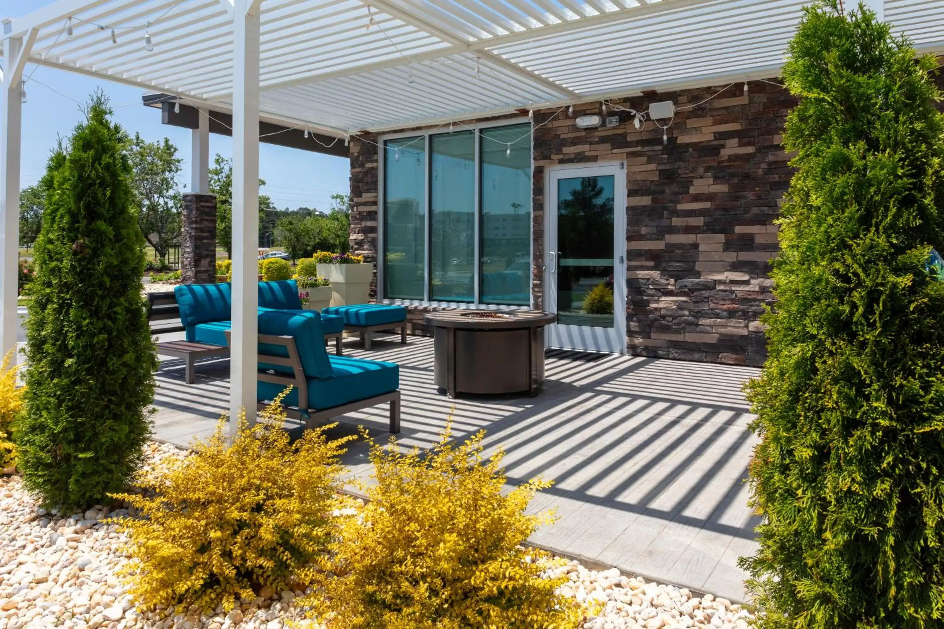 Patio in Holiday Inn Express - Rocky Mount - Sports Center, an IHG Hotel