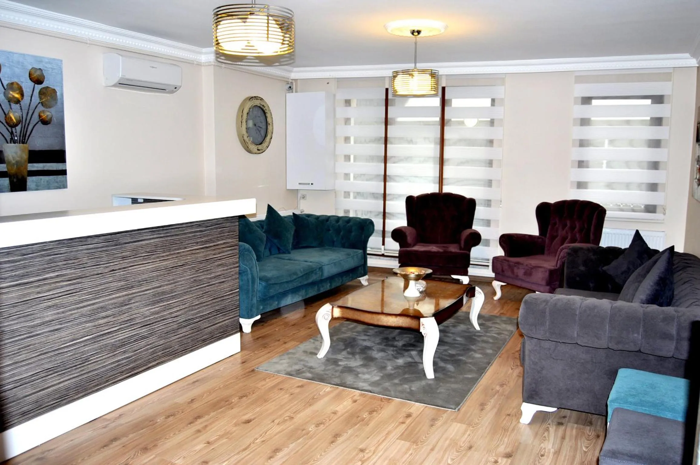 Lobby or reception in Overland Residence