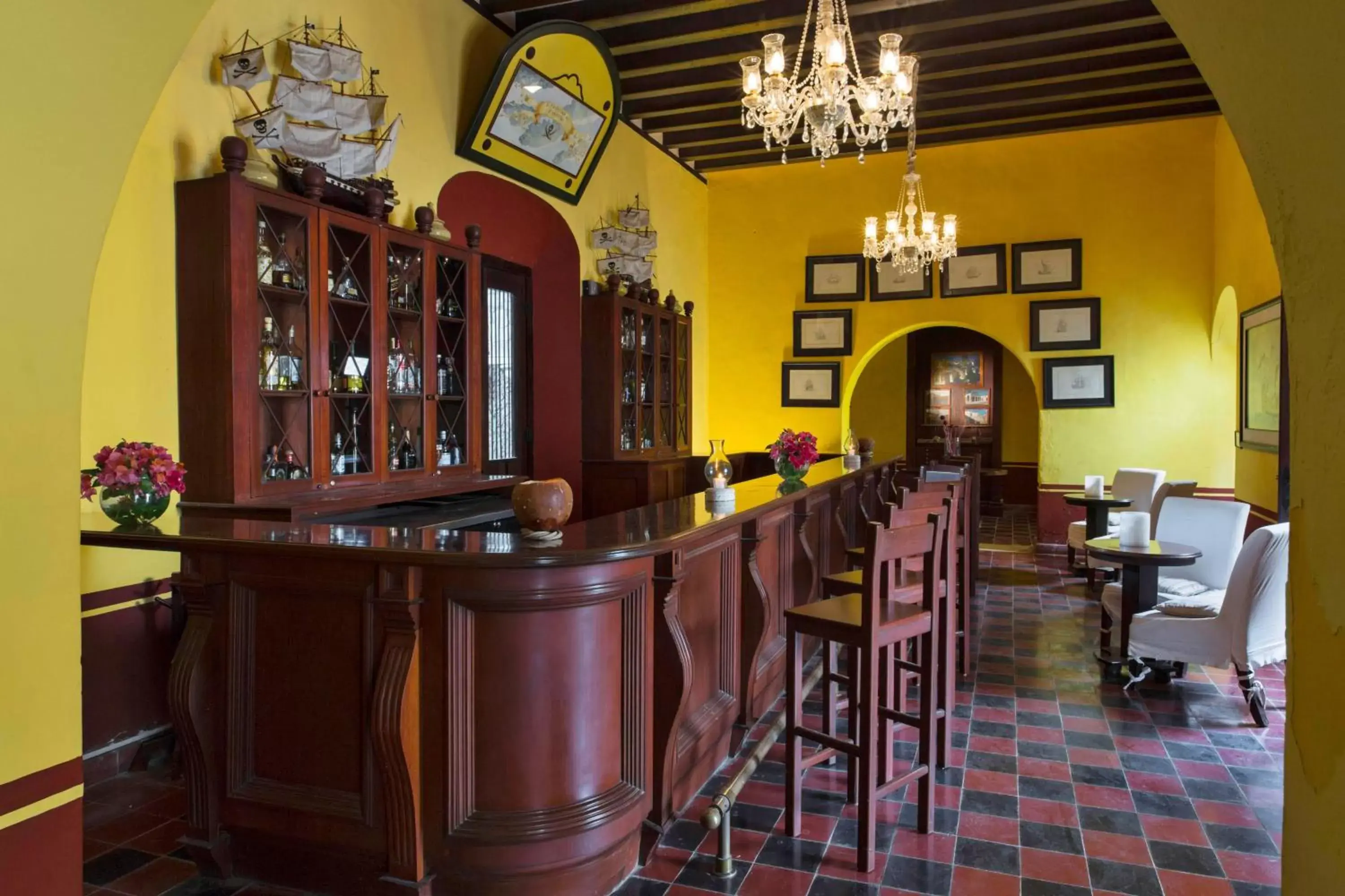 Restaurant/places to eat, Lounge/Bar in Hacienda Campeche