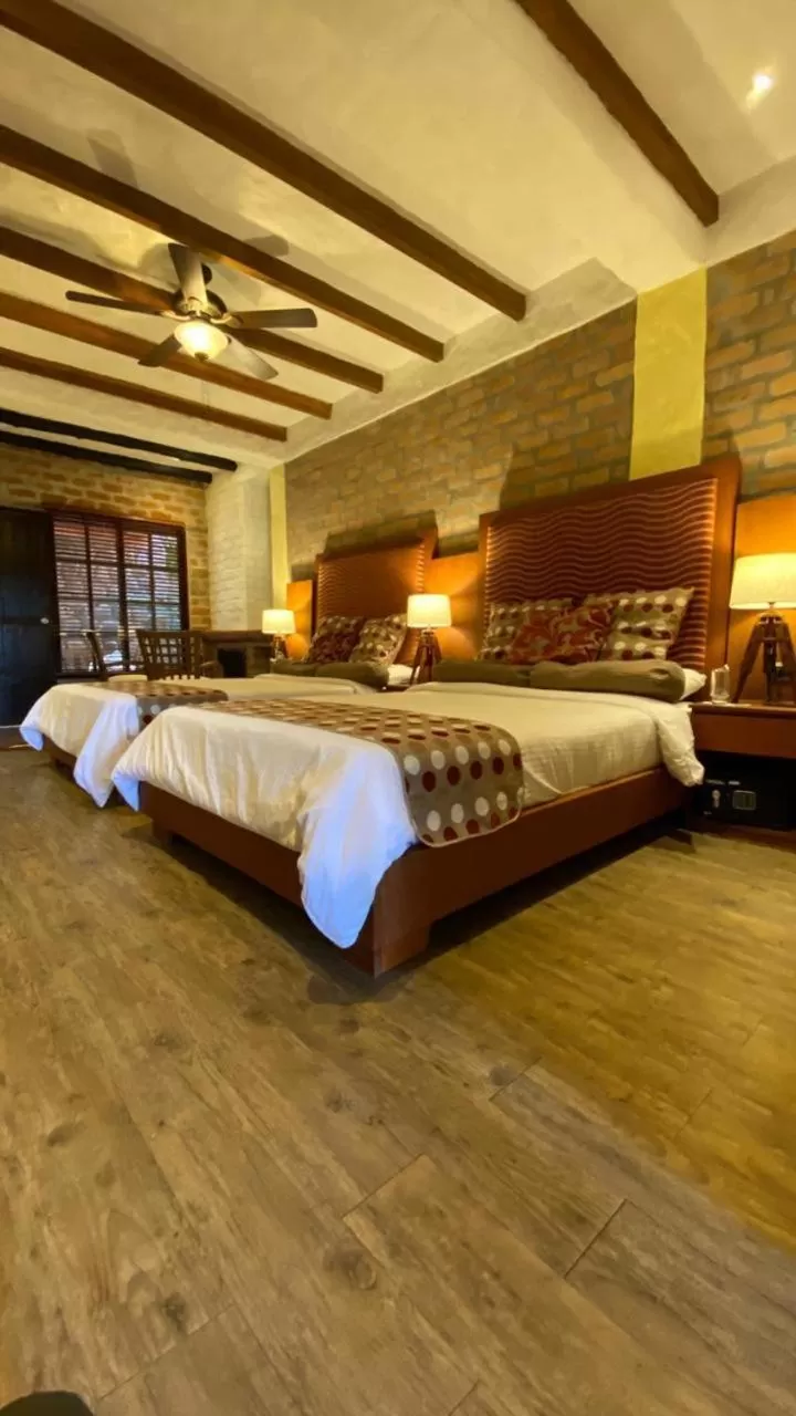 Bed in Monasterio San Agustín, Colombia