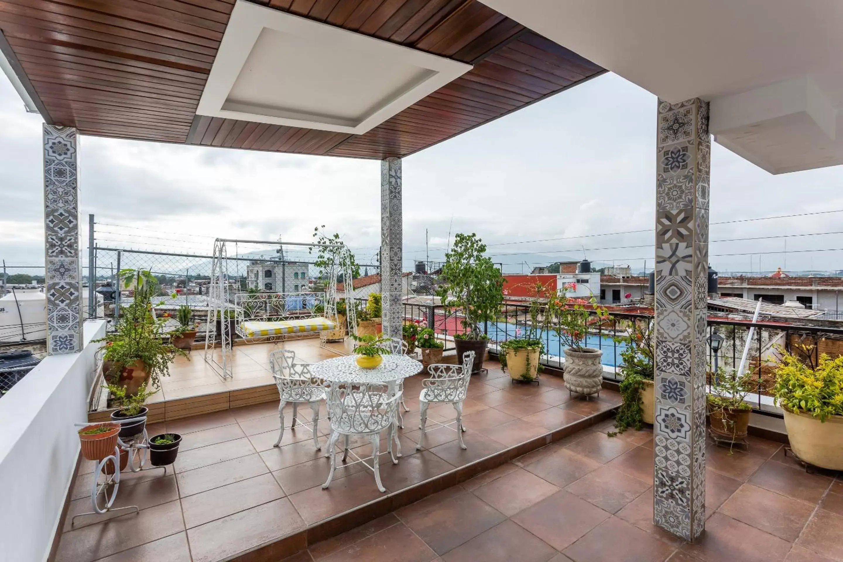 Balcony/Terrace in Casa Dos Lunas