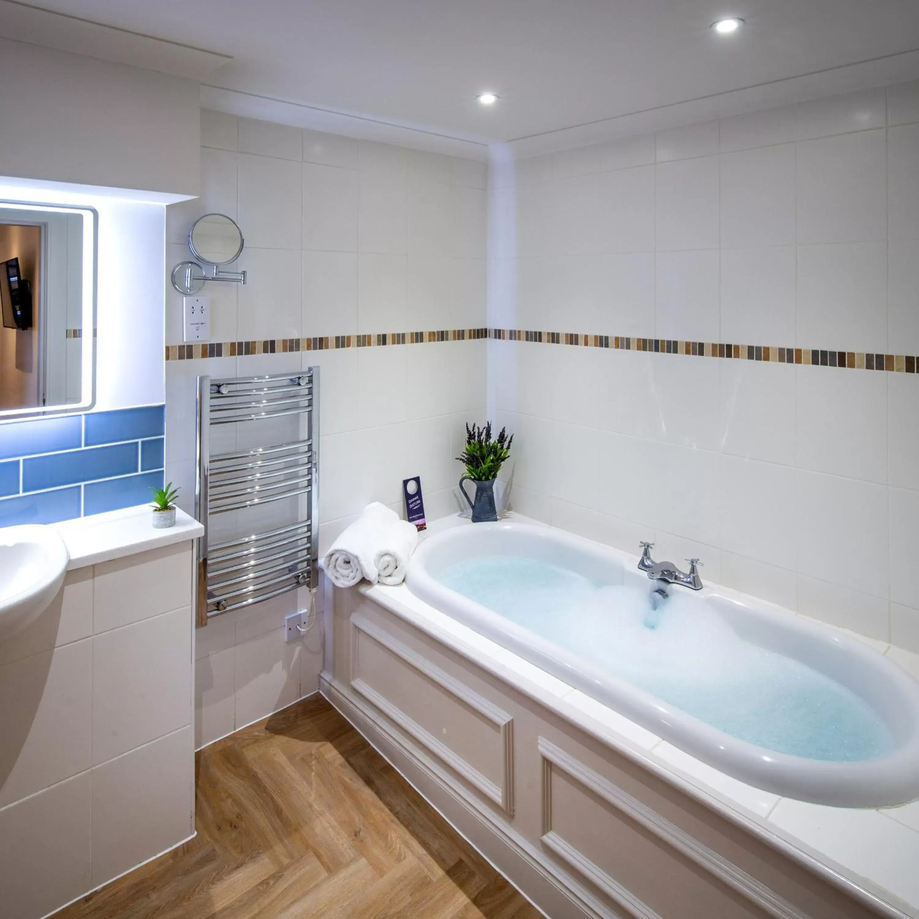 Bathroom in The Bruntsfield Hotel