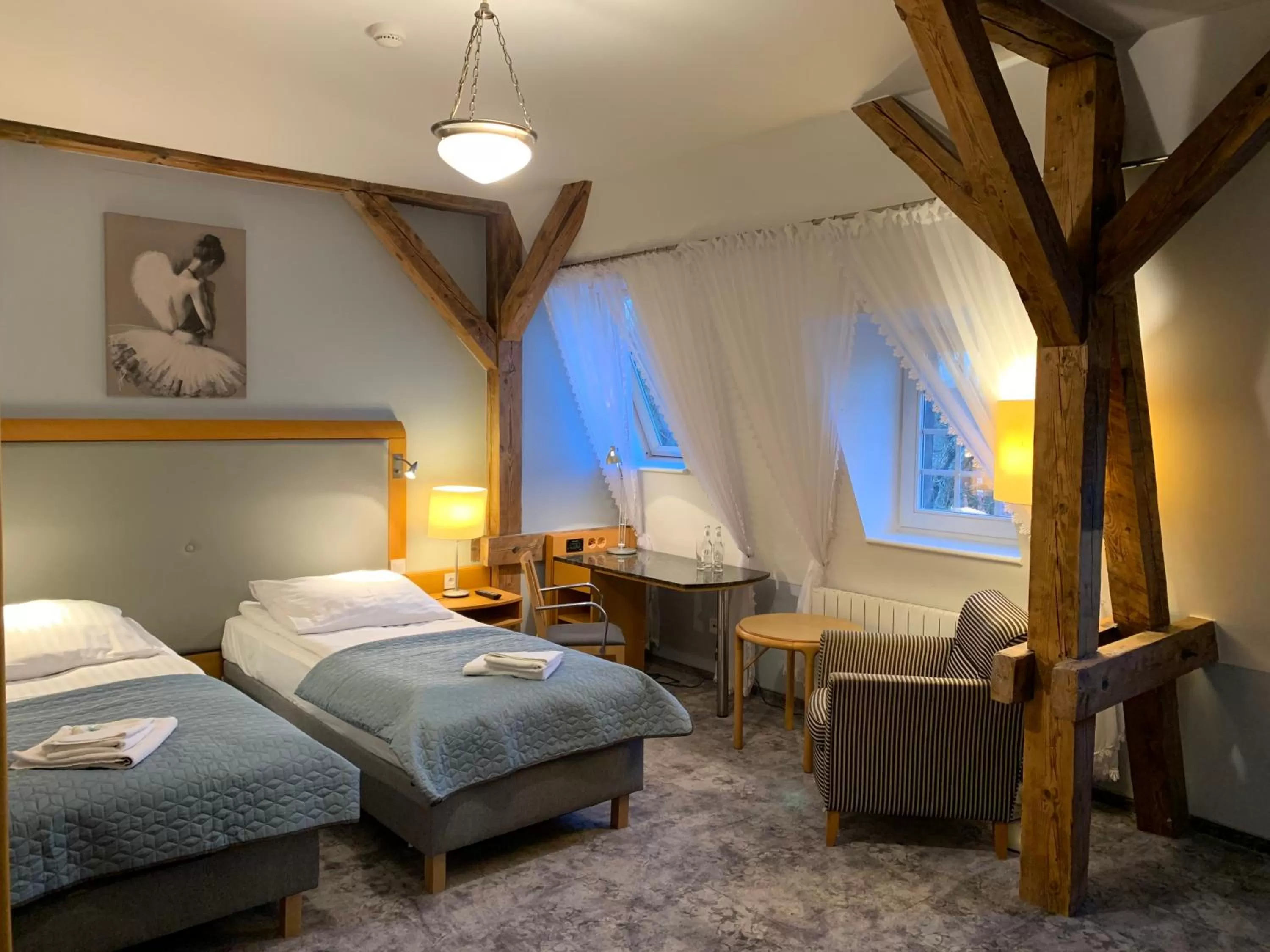 Bed in Hotel Willa Starosty