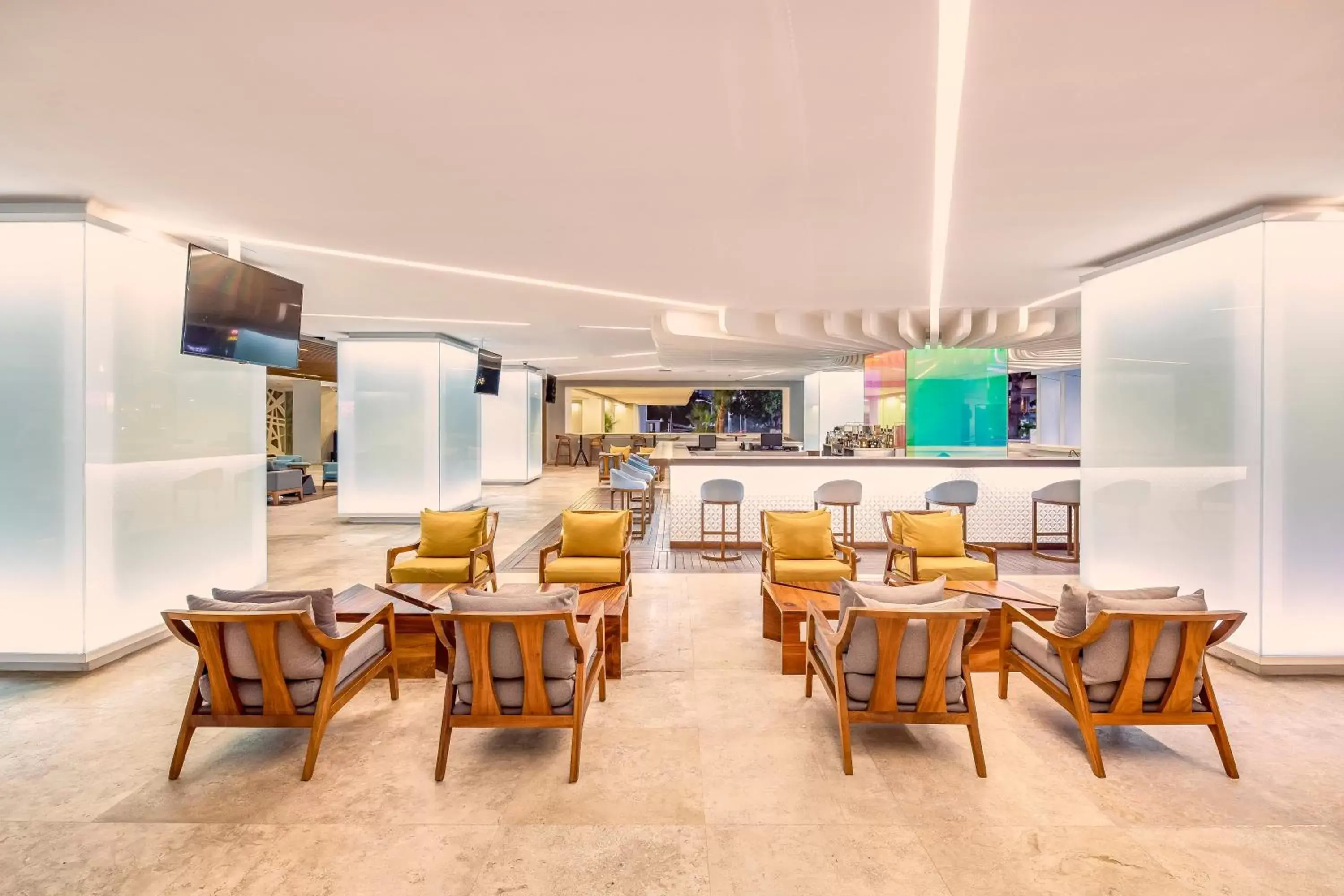 Lobby or reception, Restaurant/Places to Eat in Fiesta Americana Acapulco Villas